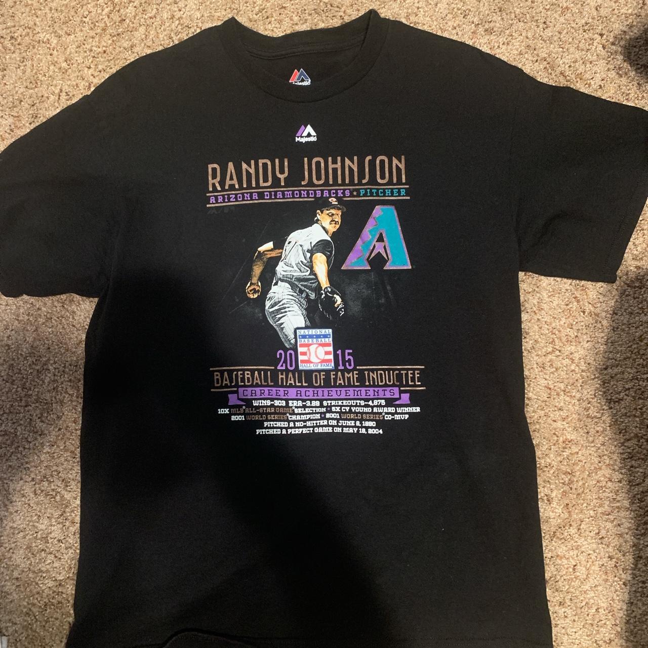 Vintage Randy Johnson Diamondbacks Shirt Size: Adult - Depop