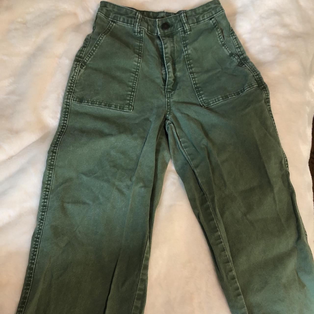 Universal Thread Women's Green Jeans | Depop
