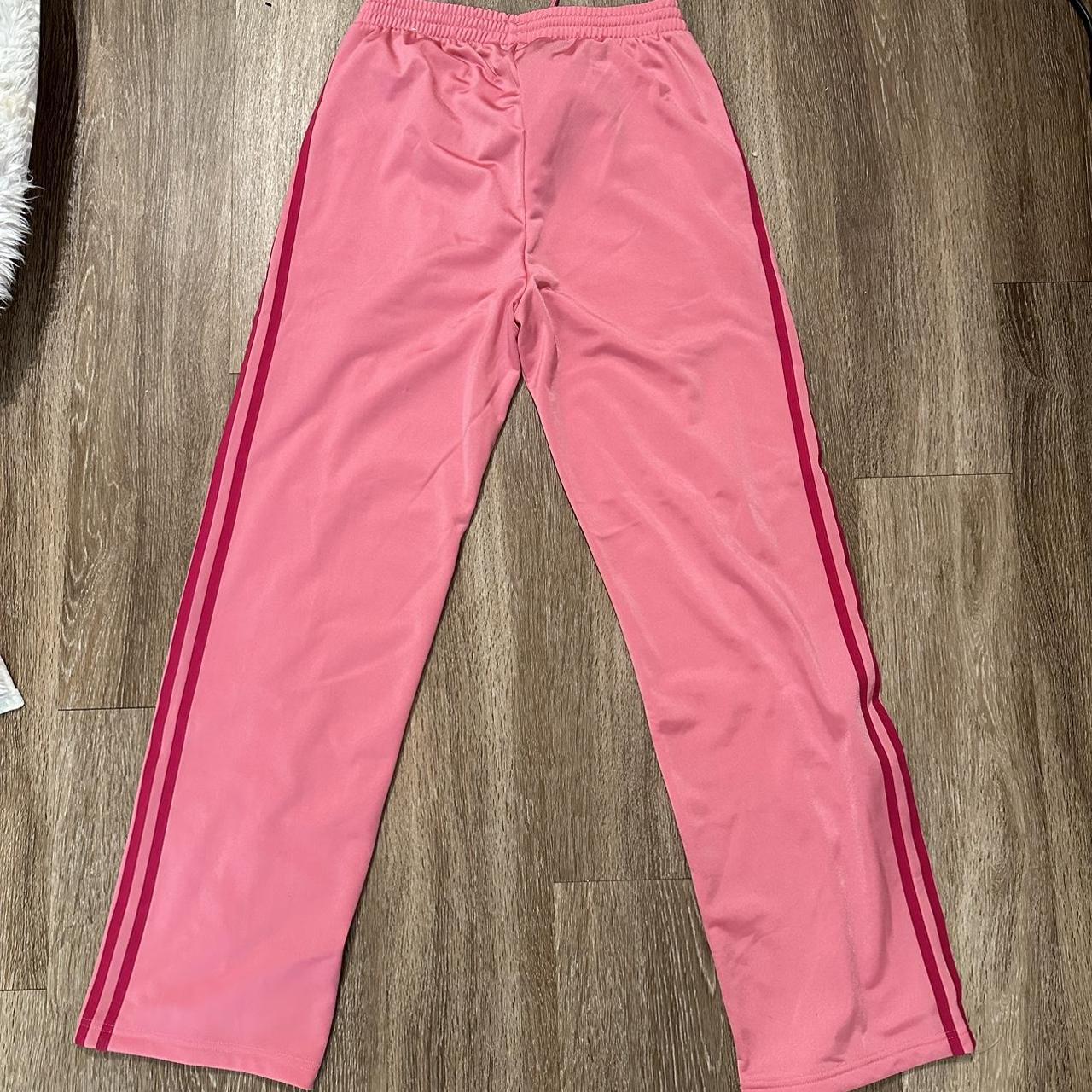 The prettiest double pink adidas track pants. Brand... Depop