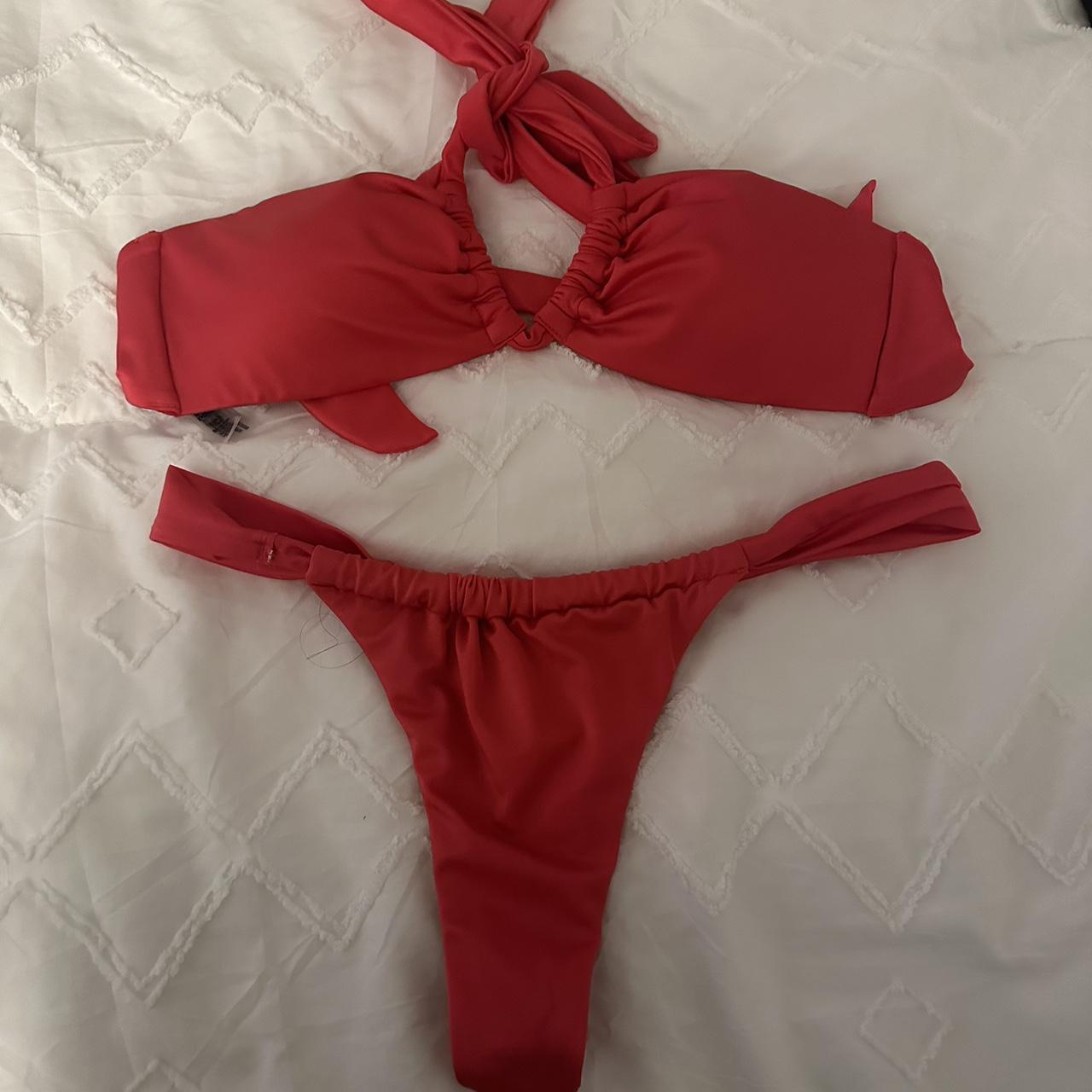 Red bikini set victoria's secret online