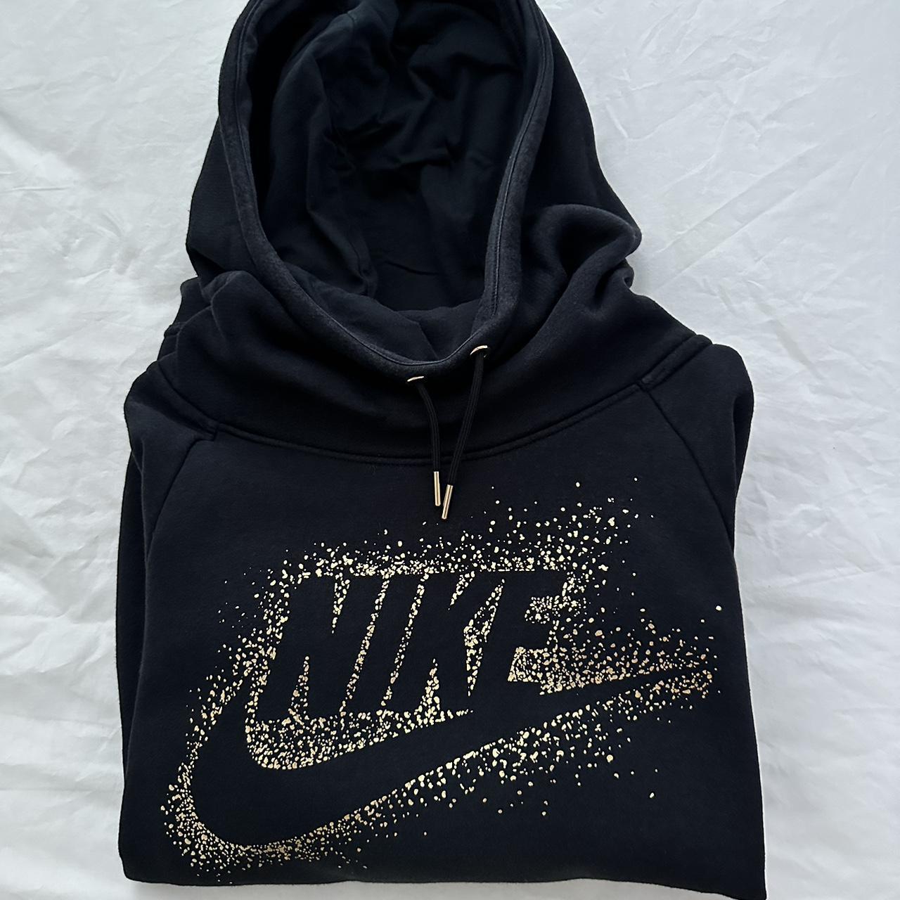 Nike black on sale rose gold hoodie