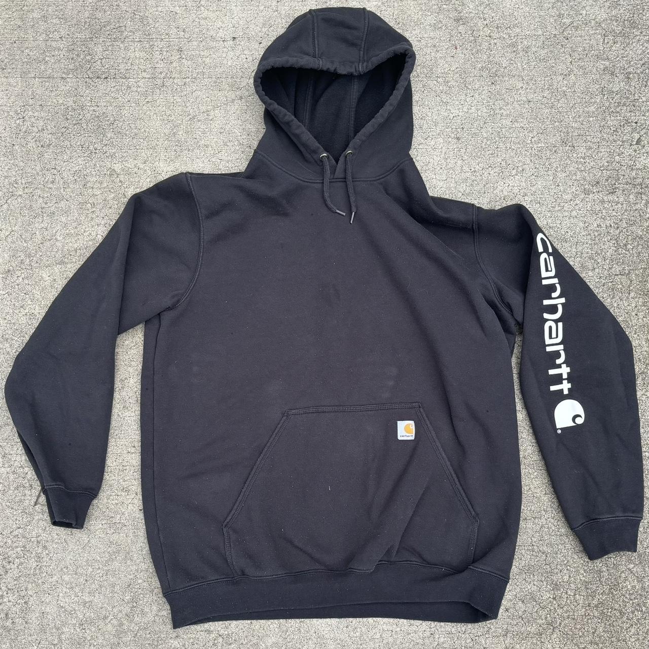 Large tall carhartt online hoodie