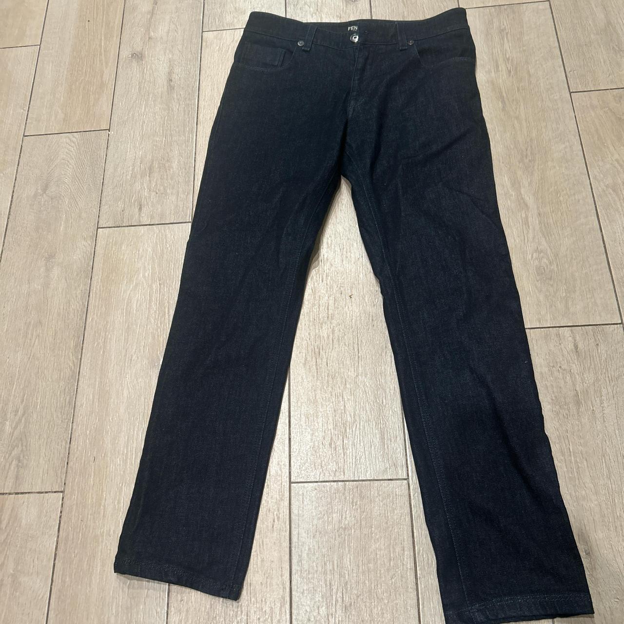 Fendi Men's Jeans - Navy/Black - 29" – Fendi Rona… - image 3