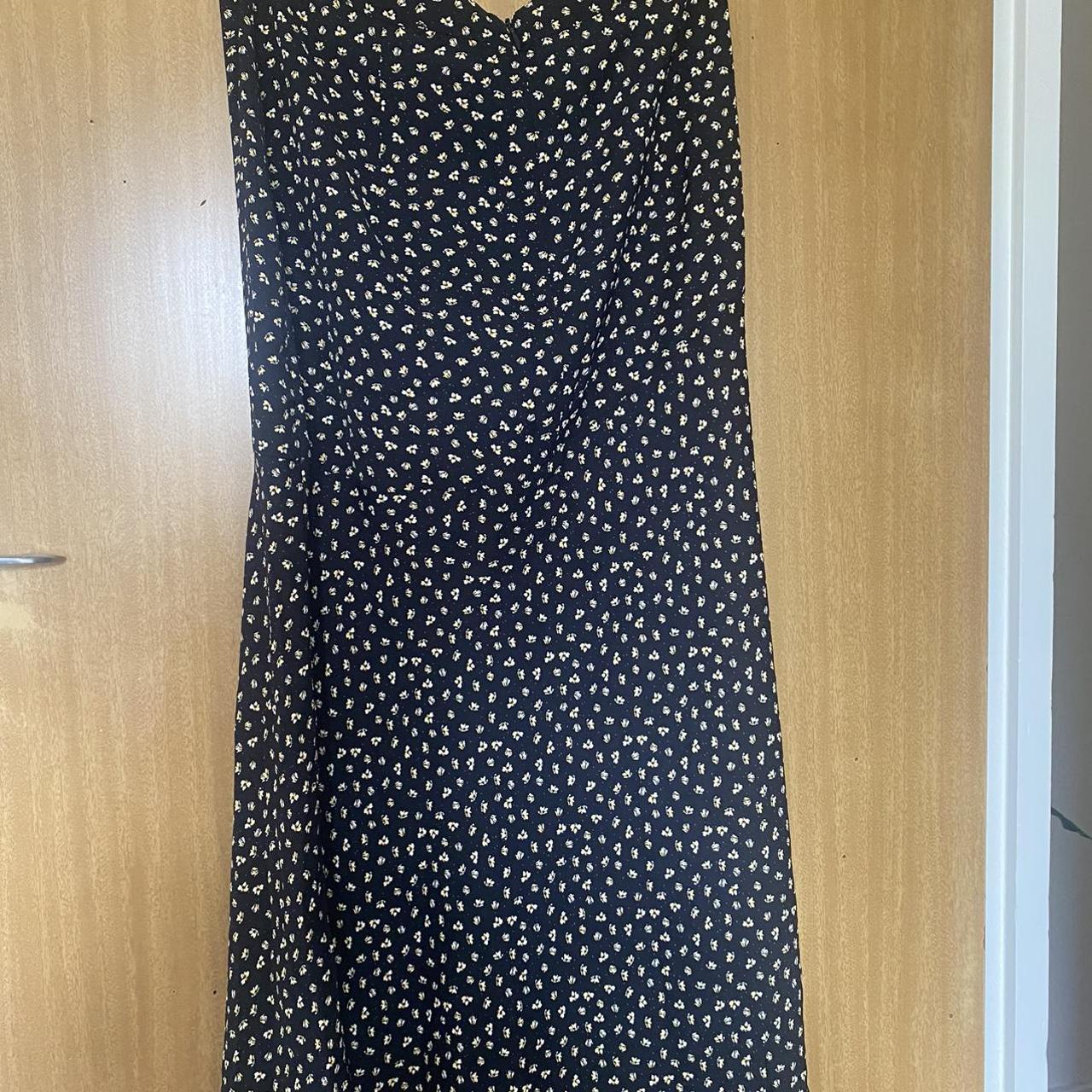 Midi skirt - never worn. Size 10. Skirt with slit up... - Depop