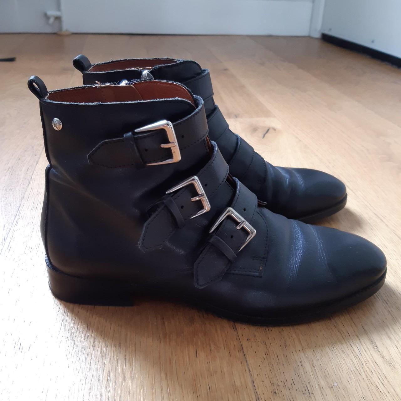 pikolinos black ankle boots