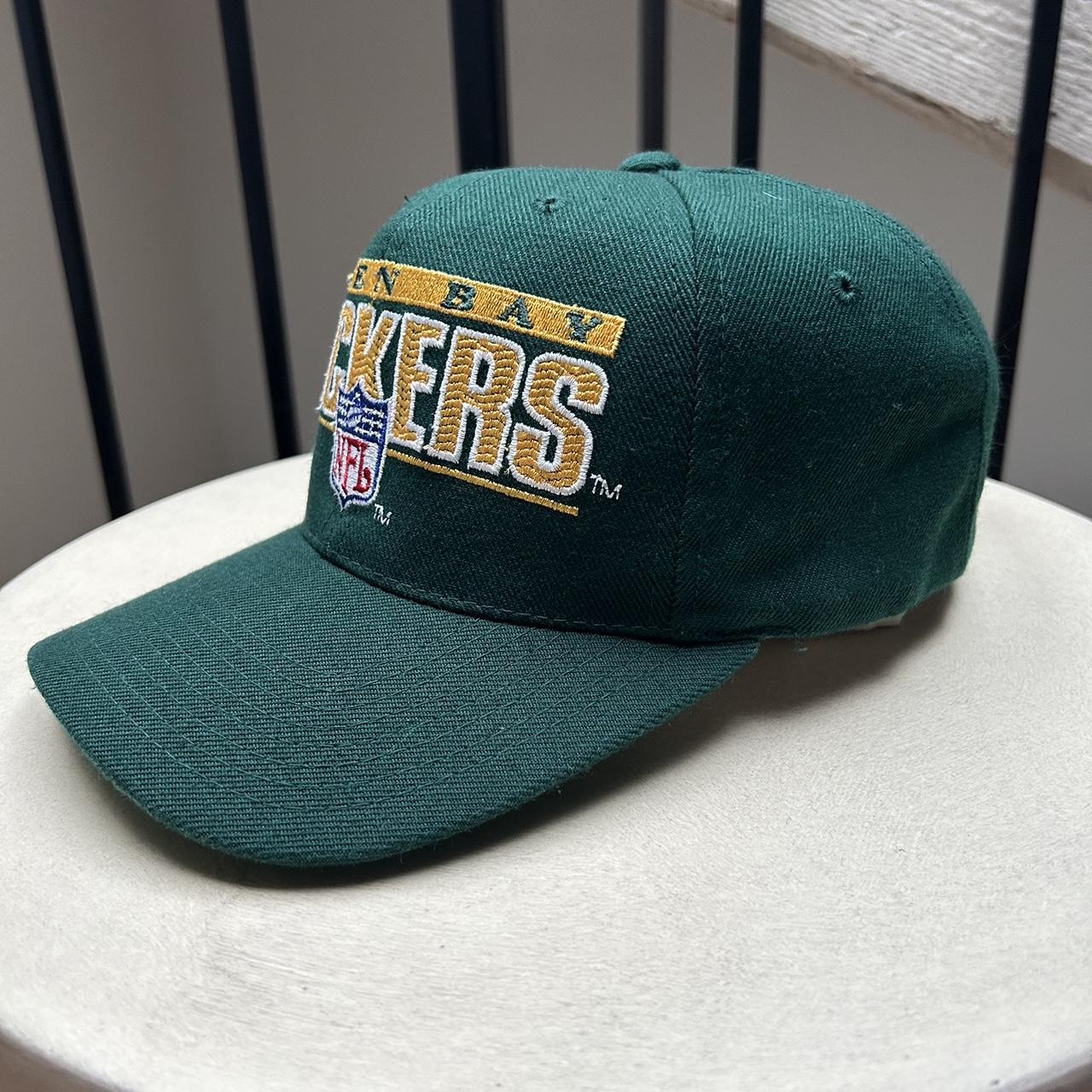 Vintage 90s ProLine Green Bay Packers world SnapBack... - Depop