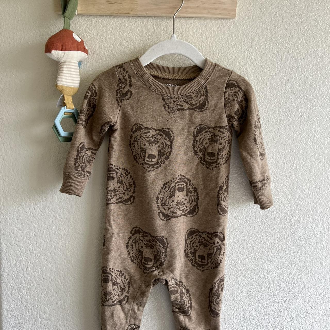 * Grizzly Bear Onesie Great condition || Gently... - Depop