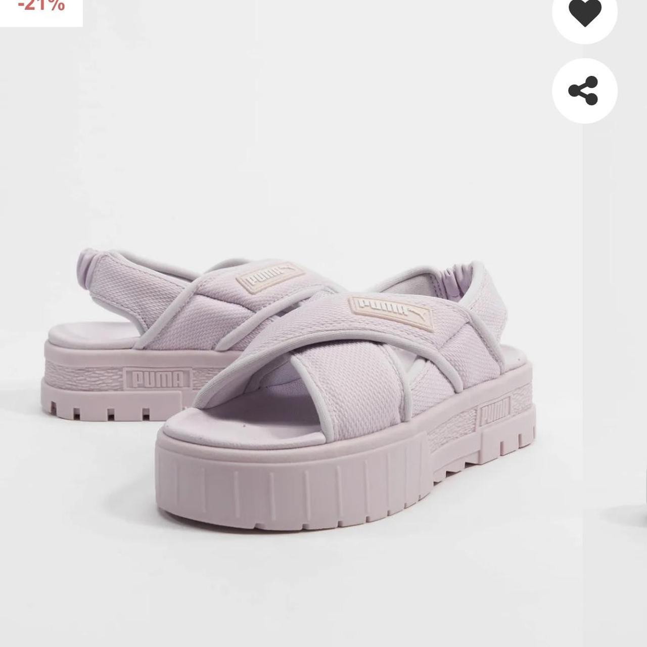 Purple puma online sandals