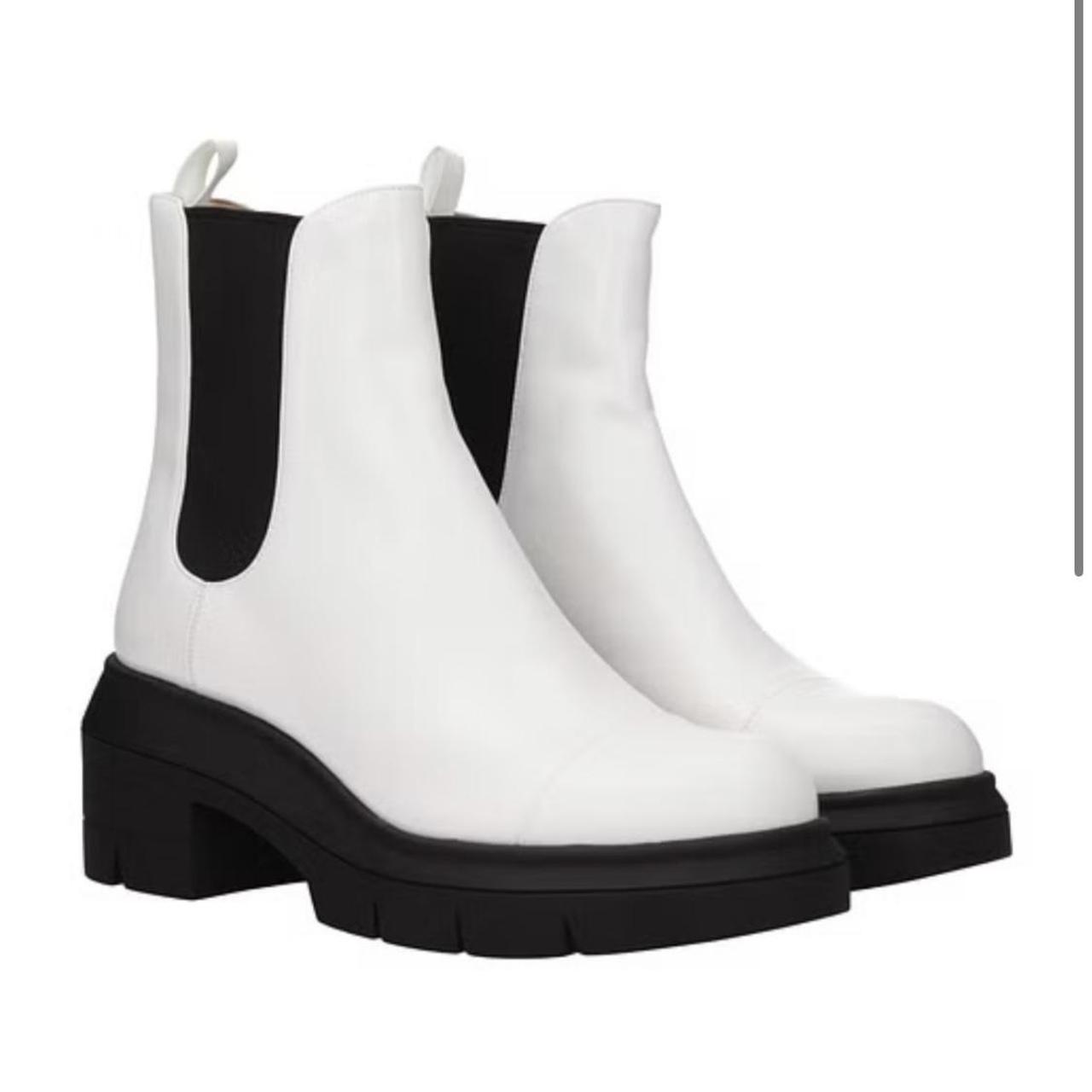 Stuart weitzman hot sale boots white