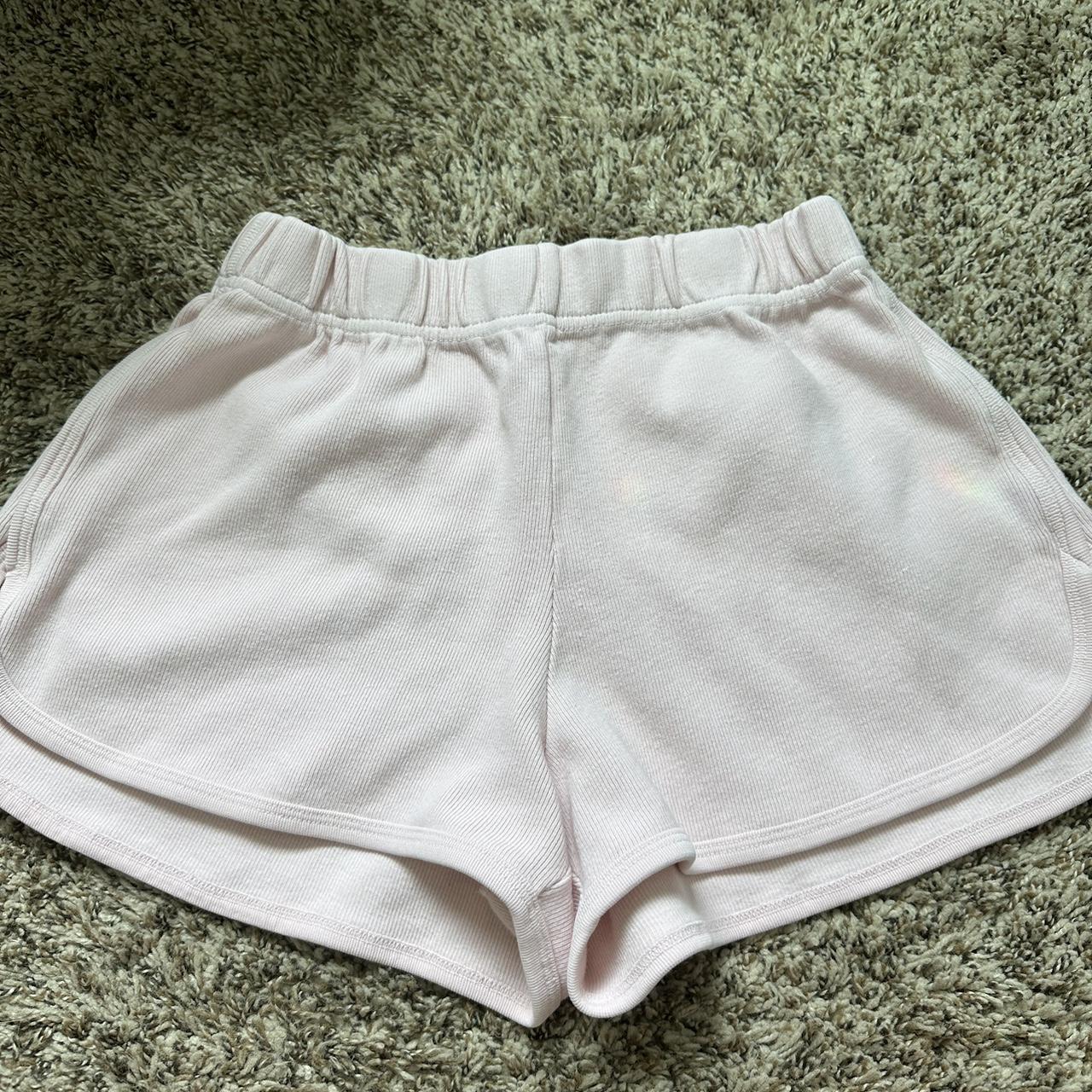 Brandy Melville Women's Pink Shorts | Depop