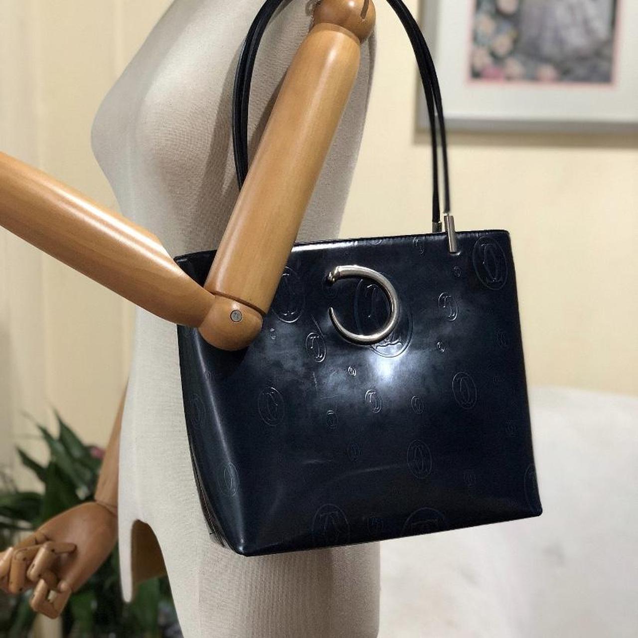 Cartier Women's Navy Bag Depop