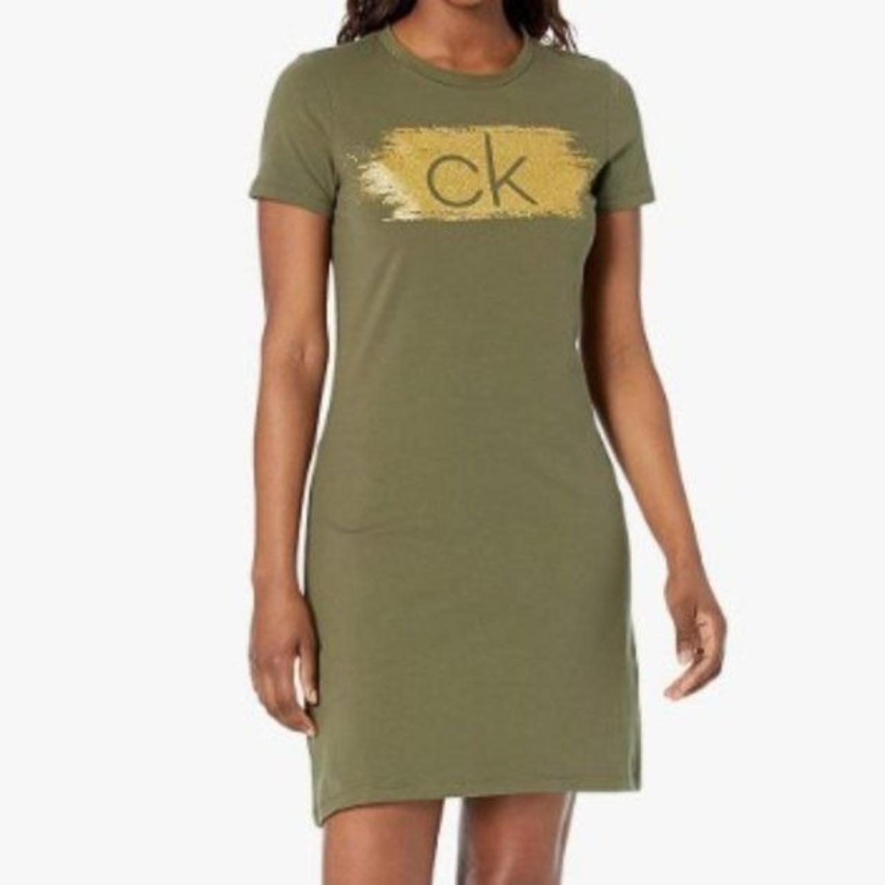 Calvin Klein Women's Logo T-Shirt Dress