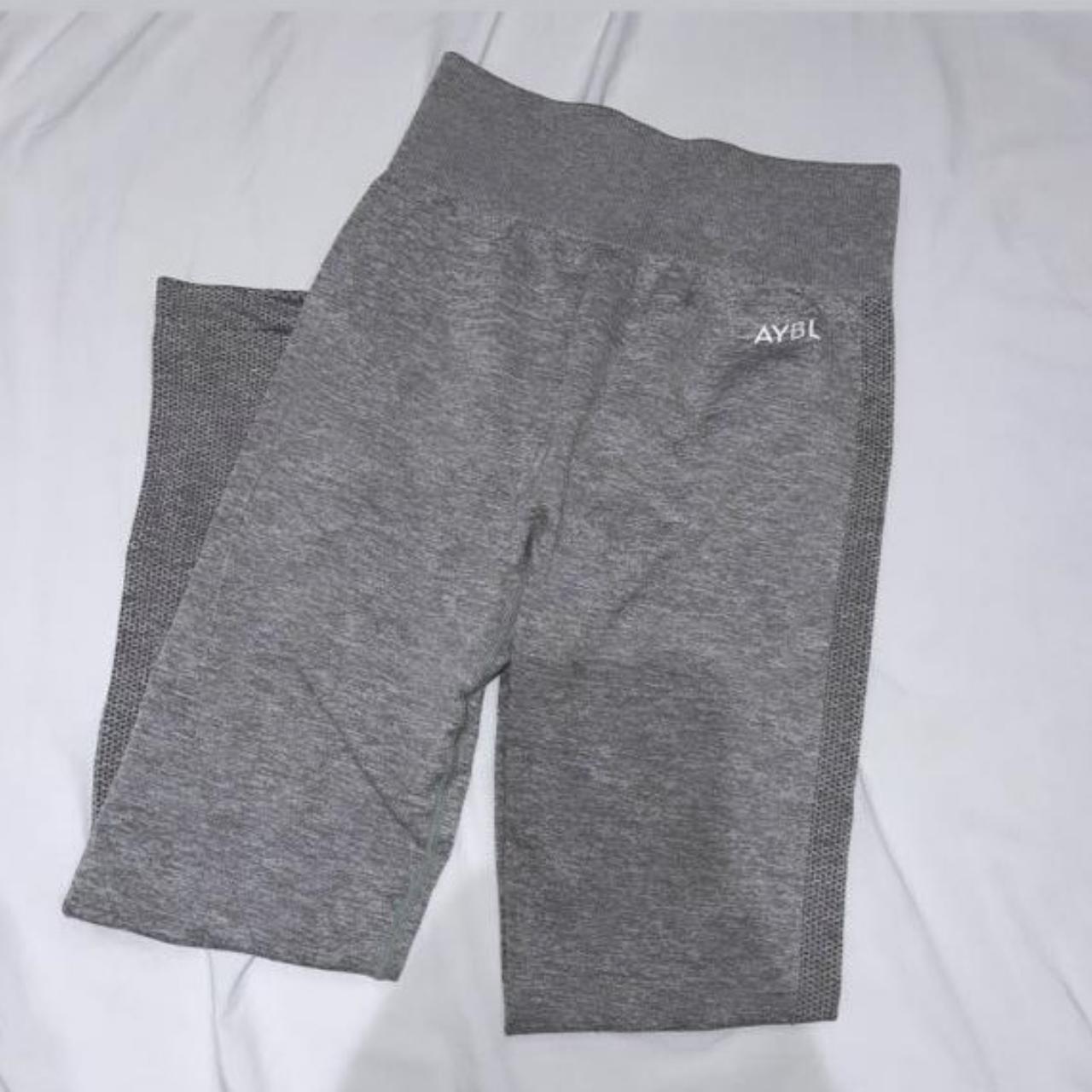 AYBL | GREY GYM LEGGINGS - Size S - Good... - Depop