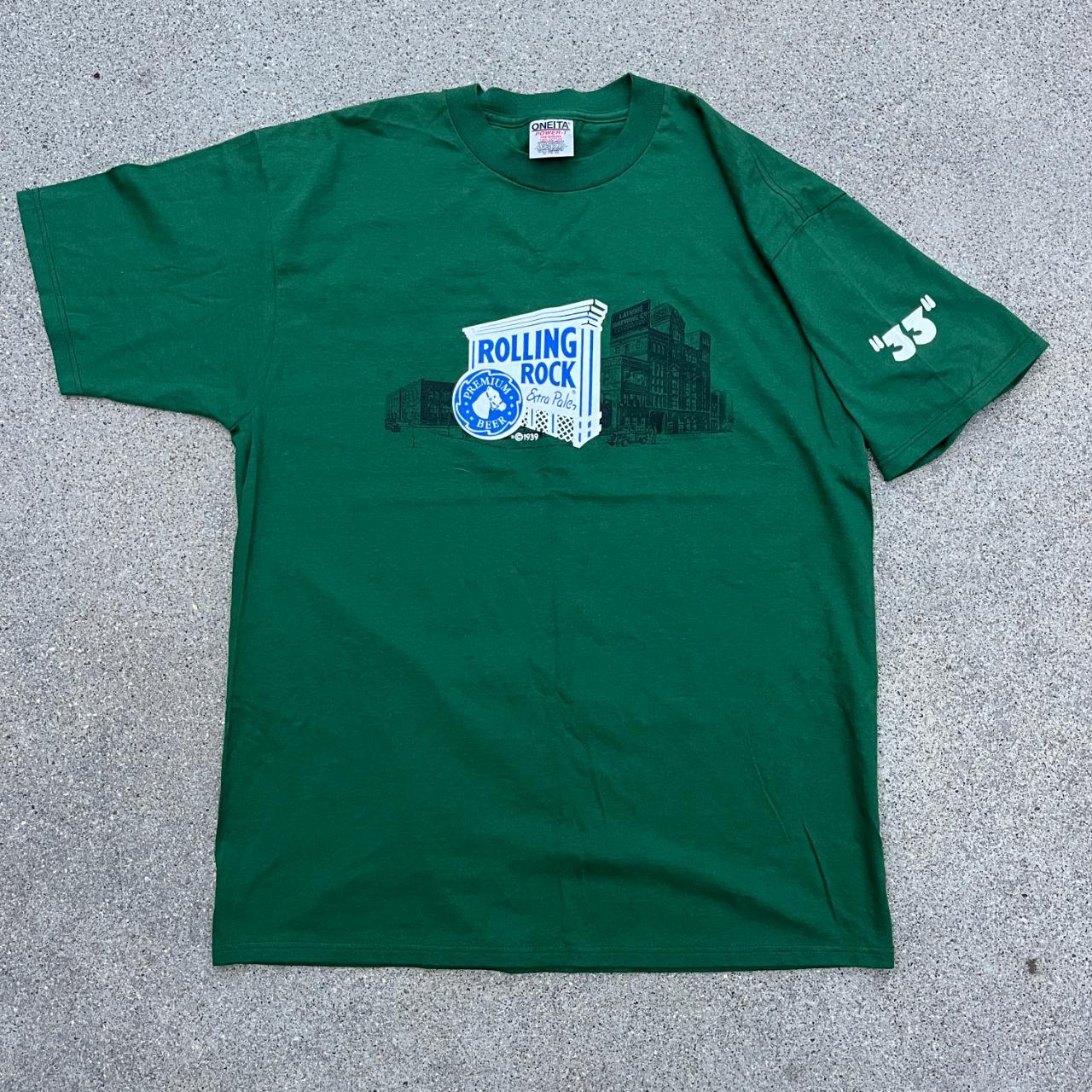 rolling rock 33 t shirt