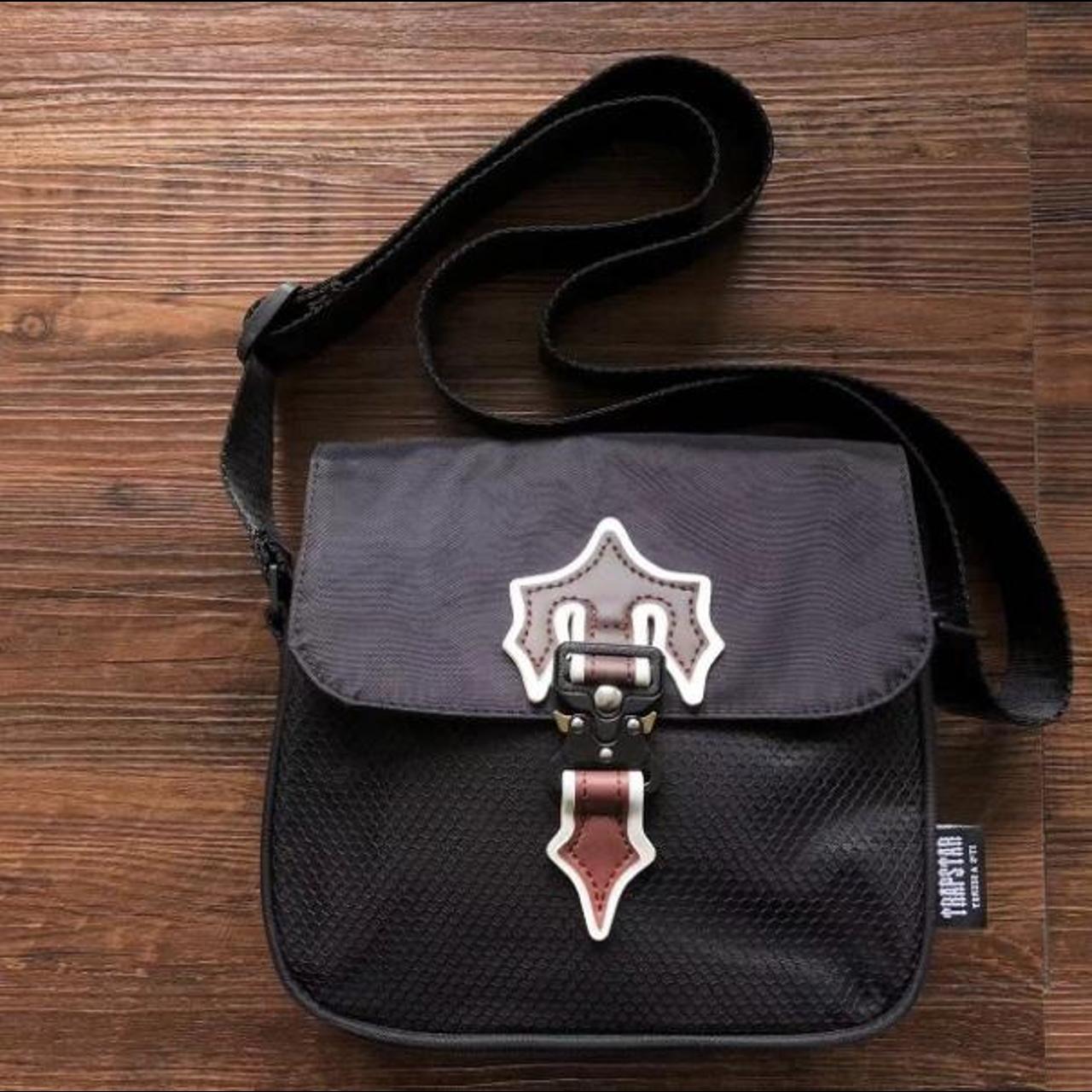 Trapstar messenger bag 1.0 black/red gradient Depop