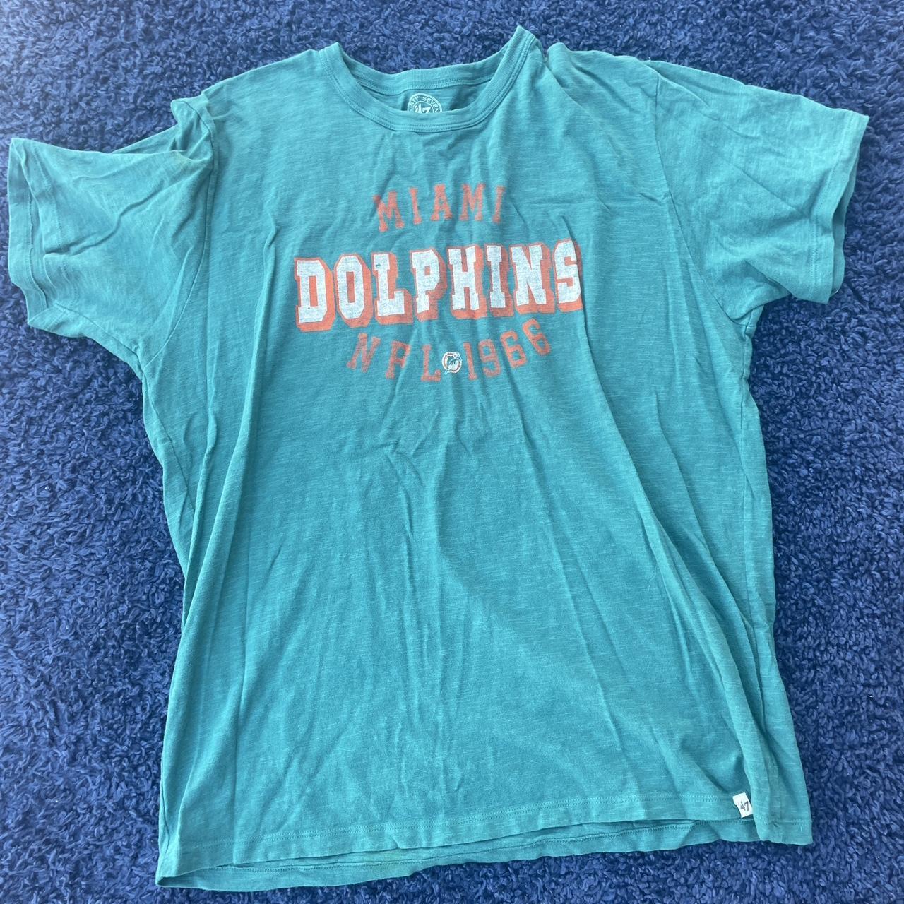 Miami Dolphins tee NFL Apparel Beautiful colors Fits - Depop