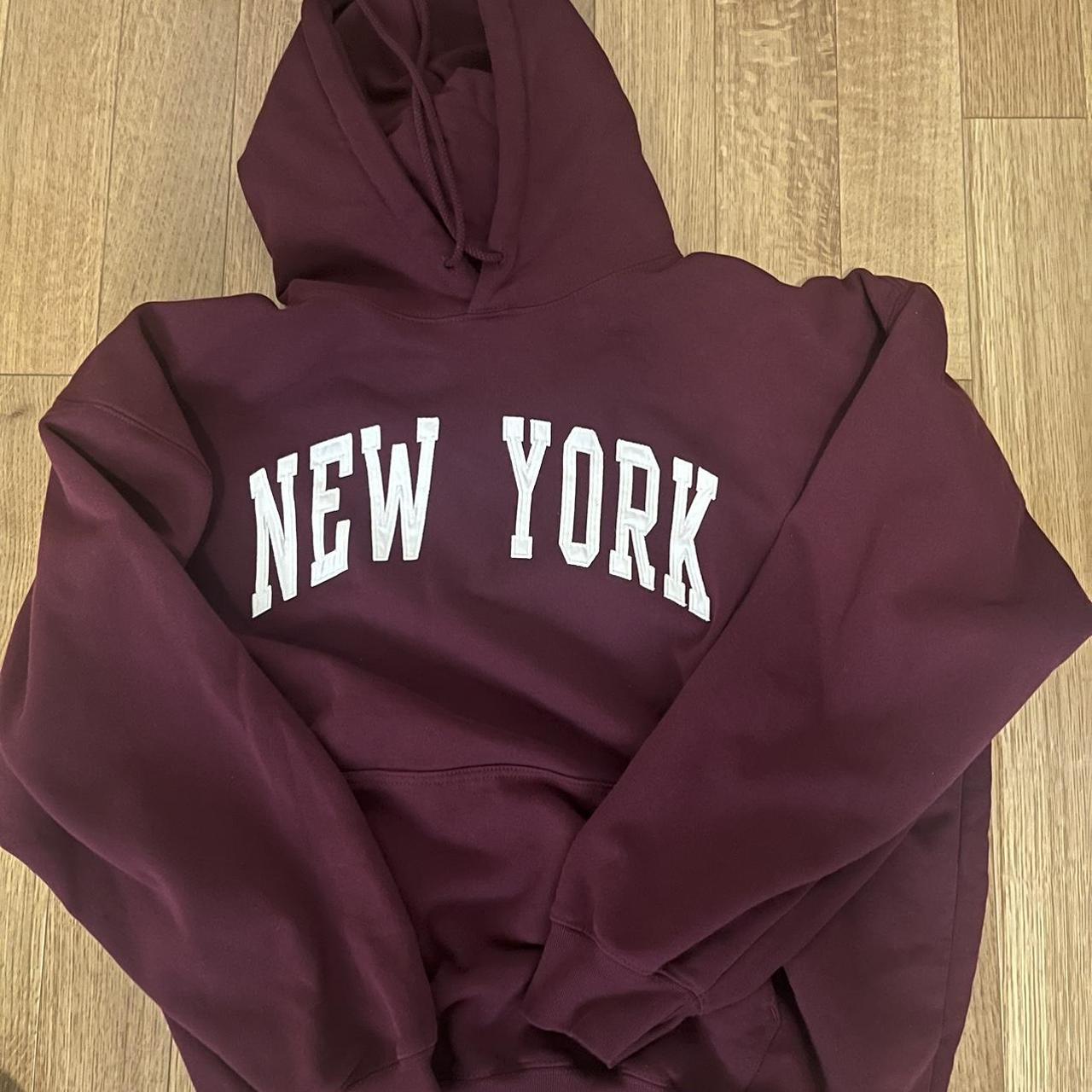 Brandy Melville New York Hoodie NWT Fits - Depop