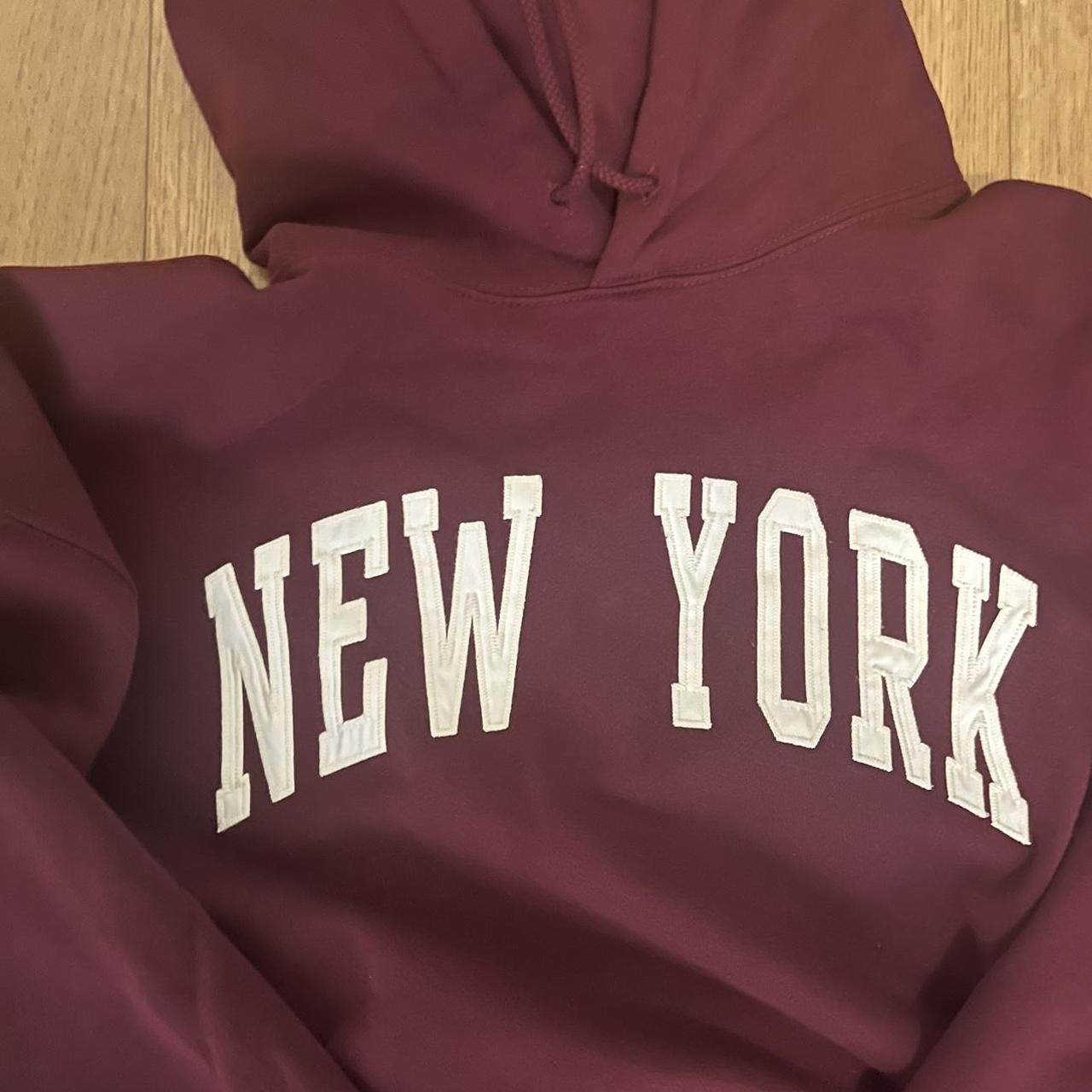 Brandy Melville New York Hoodie NWT Fits - Depop