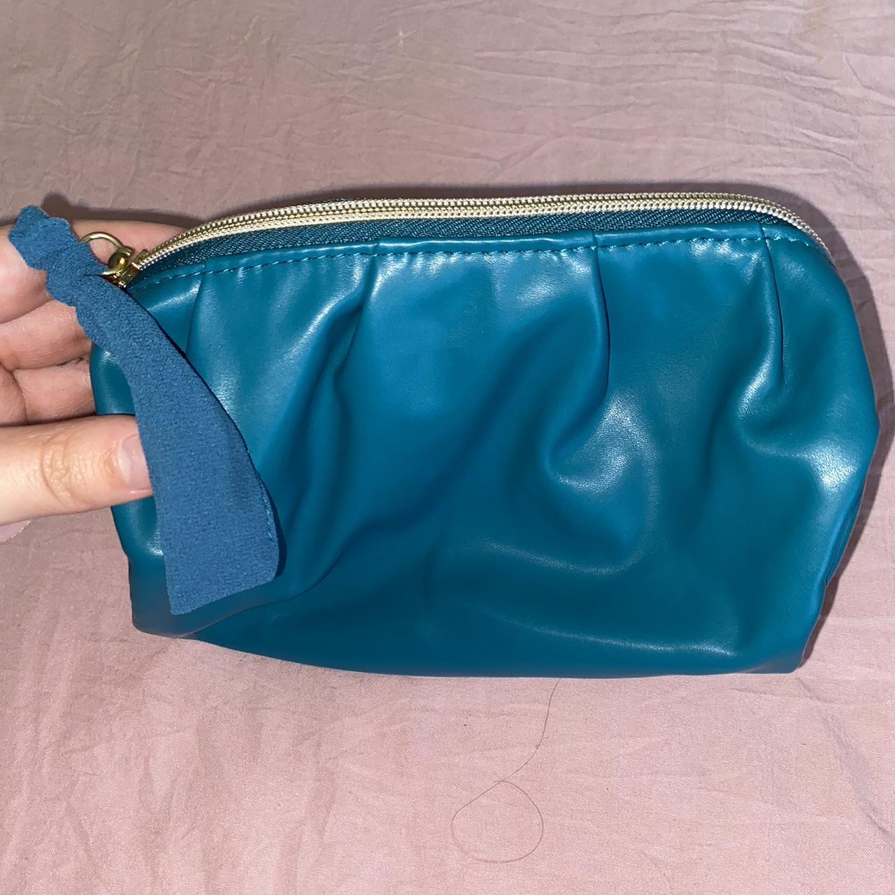dark green makeup bag Depop