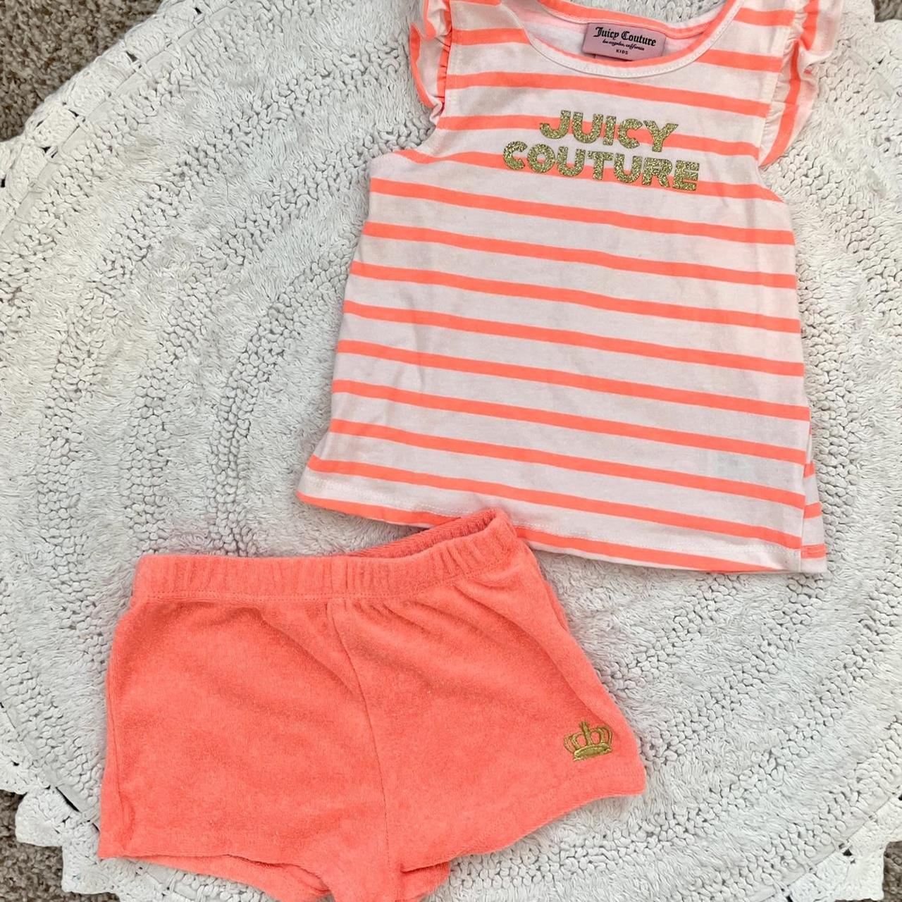 Orange juicy-couture-set - Depop