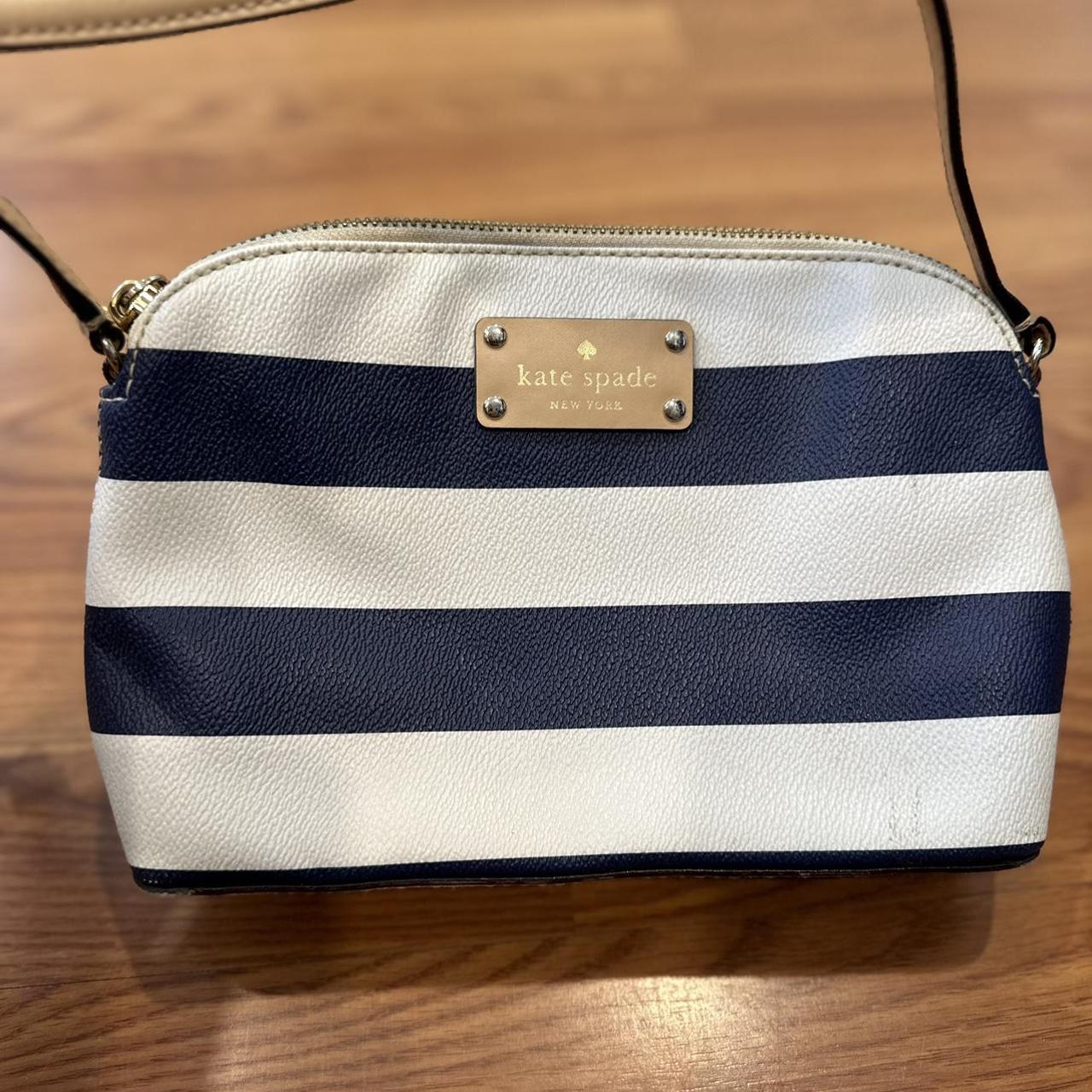 Kate spade striped on sale crossbody