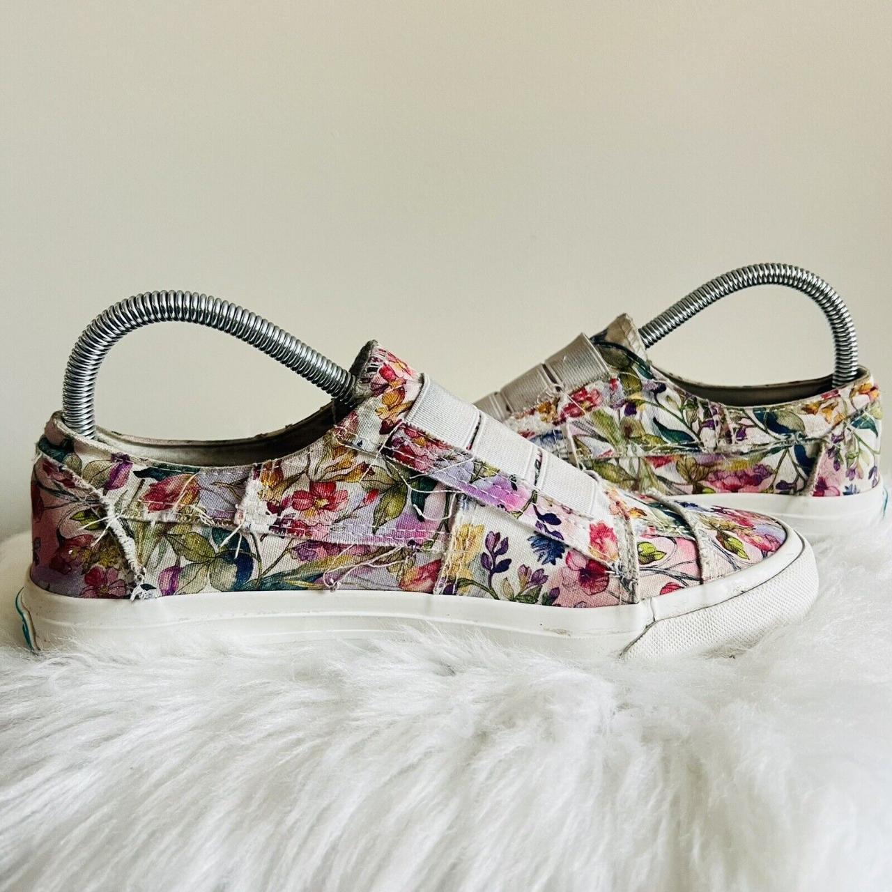 Blowfish Maura Floral Malibu Slip On Cotton Shoes ~... - Depop