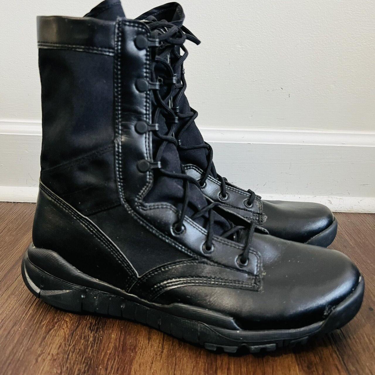 Nike Black Combat Field Boots Tactical Special... - Depop