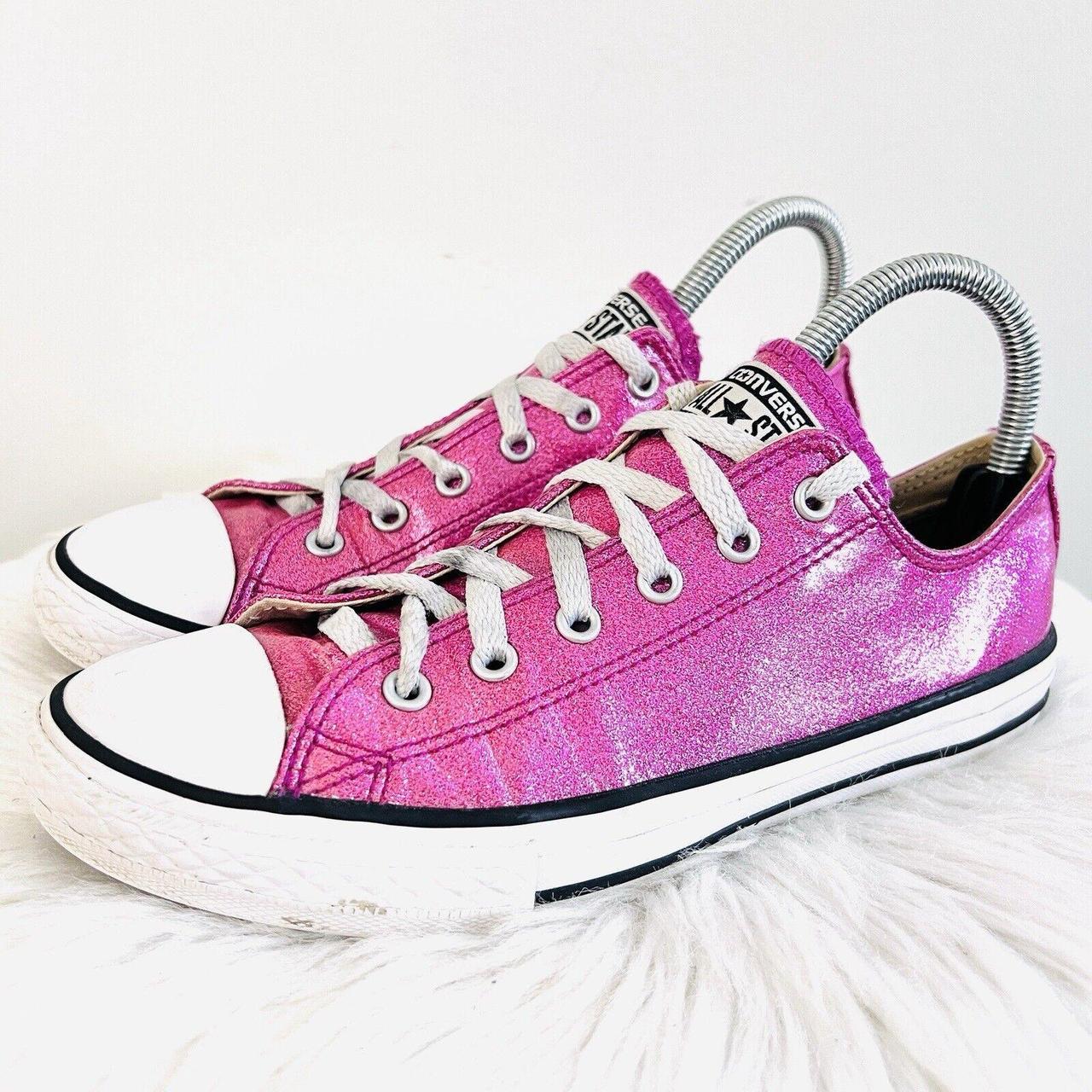 Converse metallic orders pink