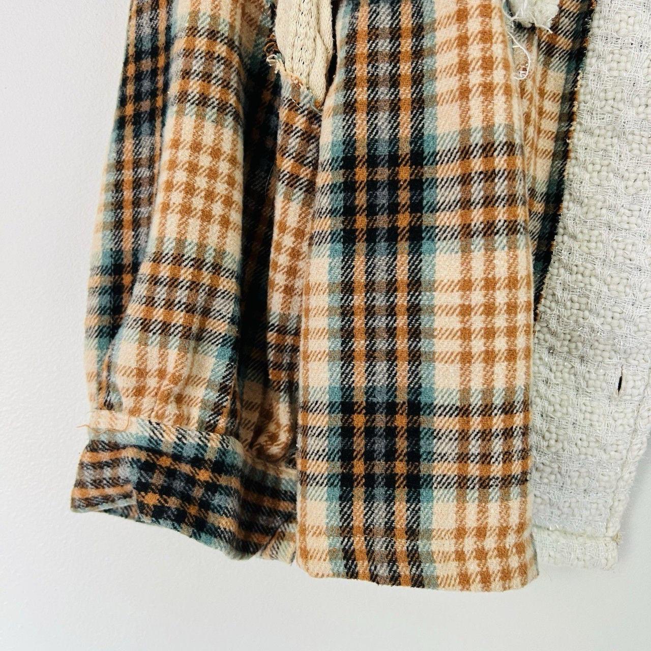 Women's Jacket - Brown - M – POL Mixed Patchwork … - image 8