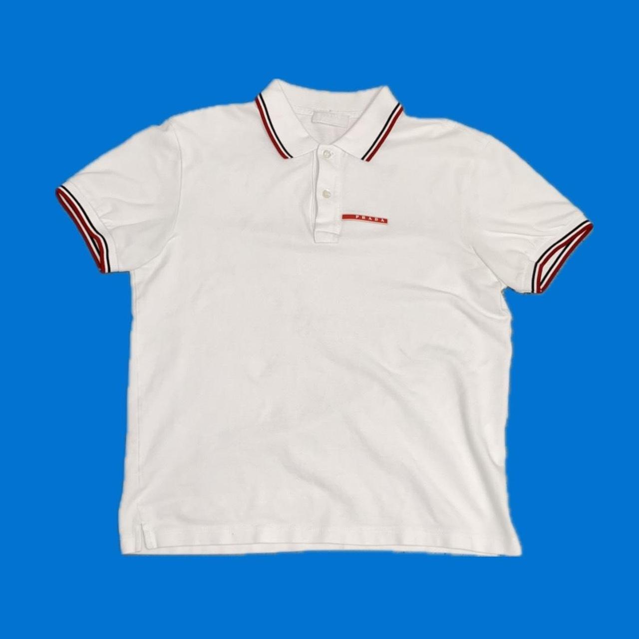 Buy Trending Prada Polo Tshirt for Men - White (FT257)