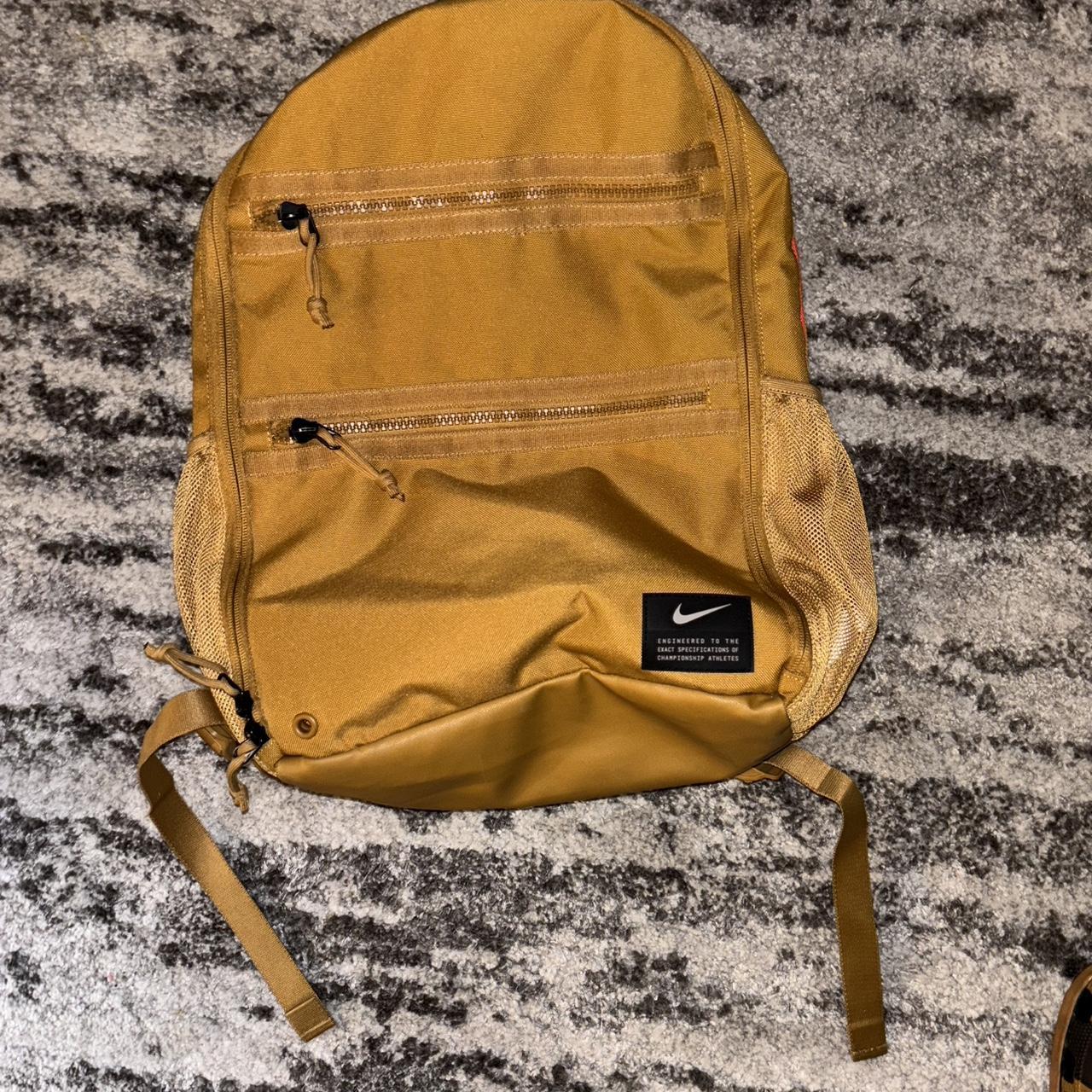 nike wheat backpack