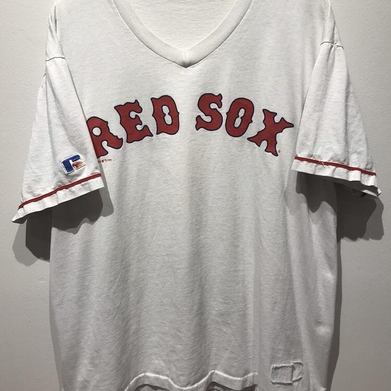 Vintage red best sale sox shirt