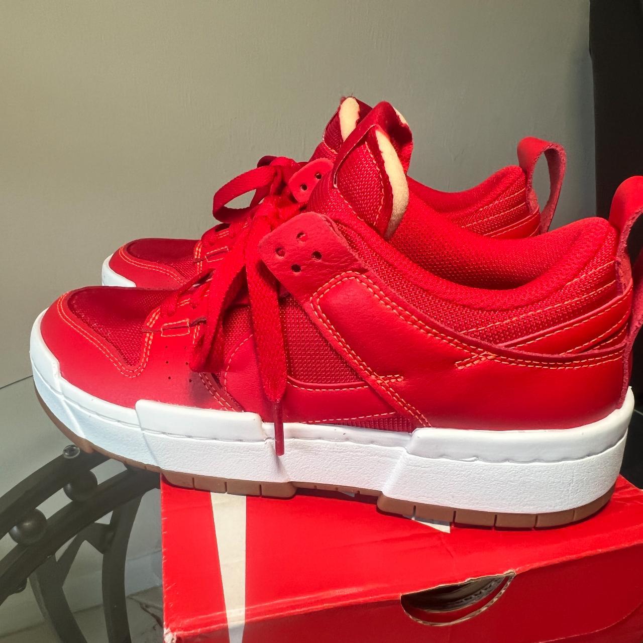 dunk low disrupt red gum