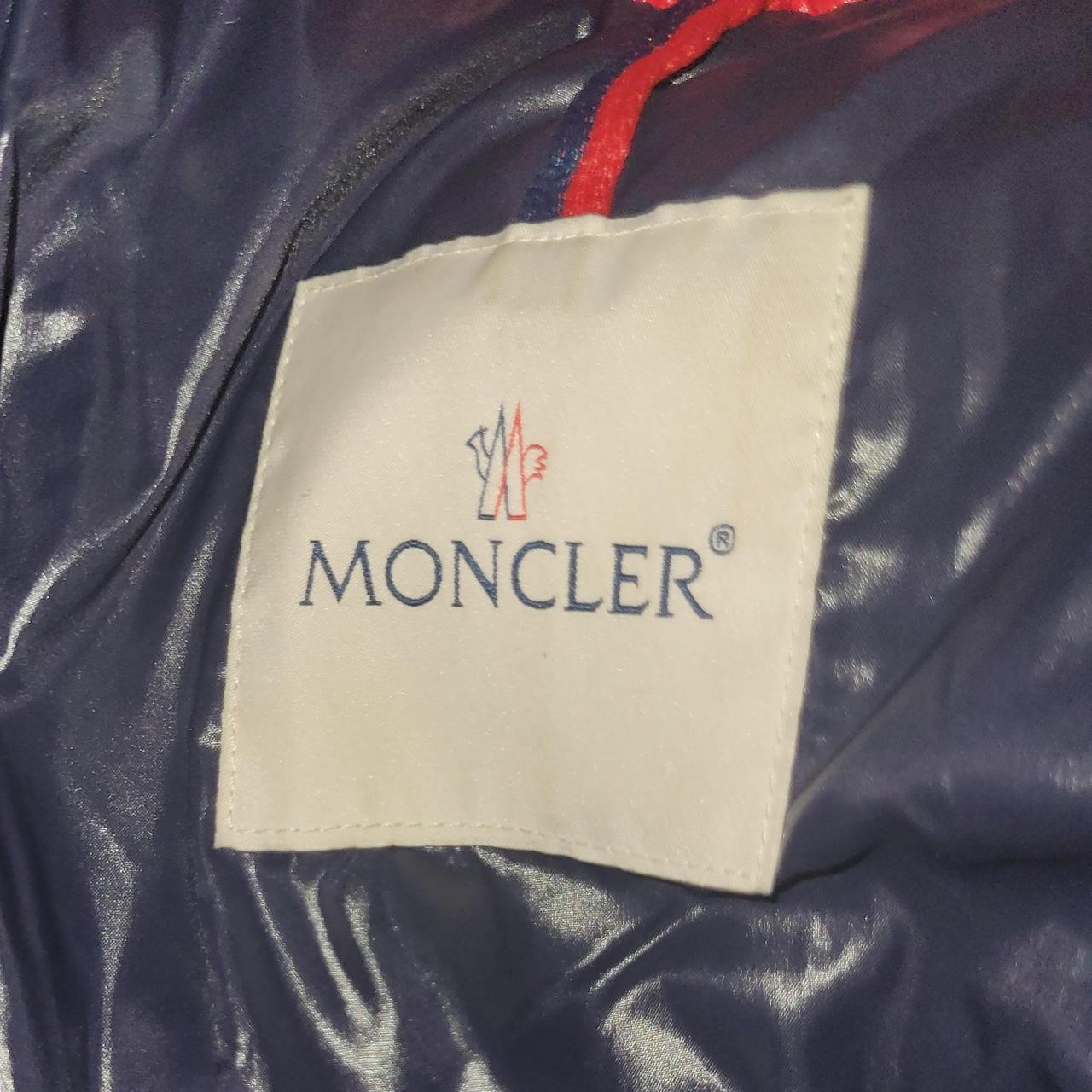 Moncler coat 'konic' message before buying that's... - Depop