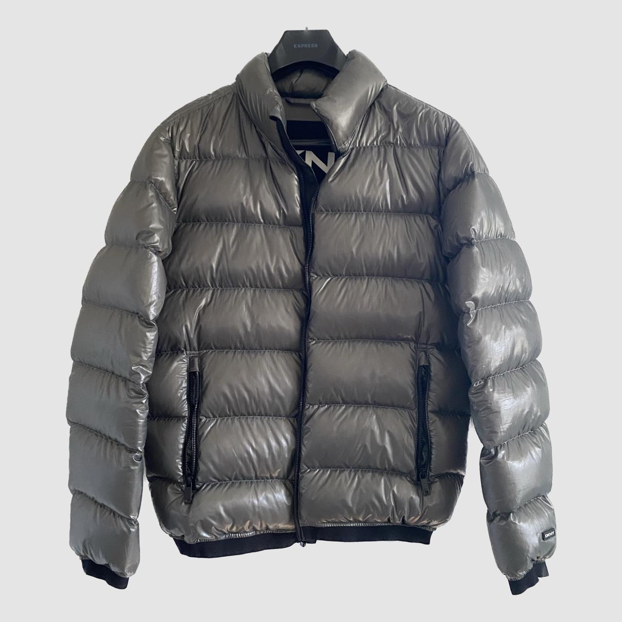 Small DKNY puffer jacket - Depop