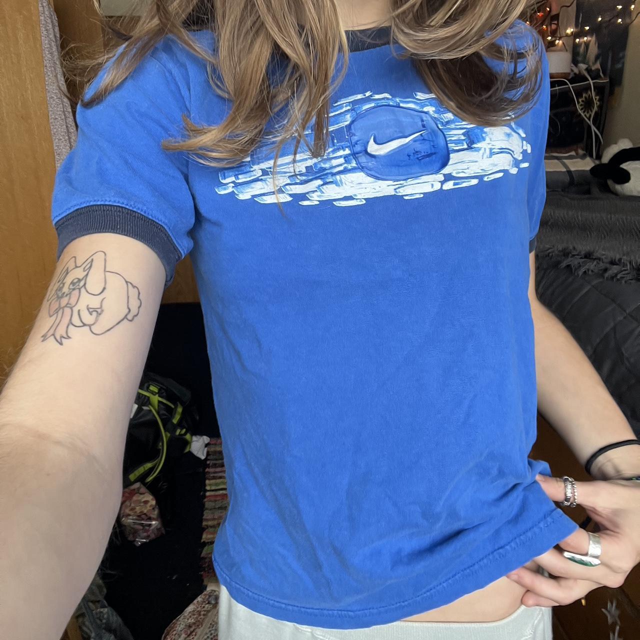 sissy blue shirts nike