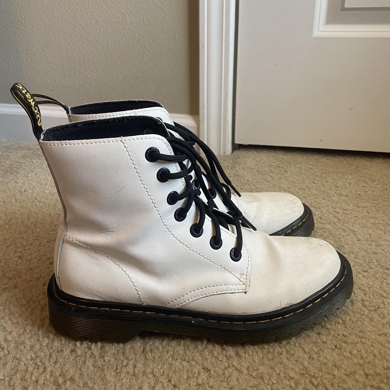 Dr. Martens Women's White Boots (2)