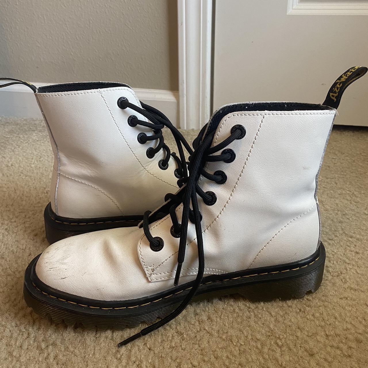 Dr. Martens Women's White Boots (4)