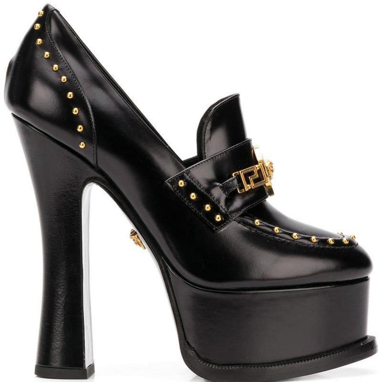 VERSACE AW18 RUNWAY CALF LEATHER chain Medusa | Depop