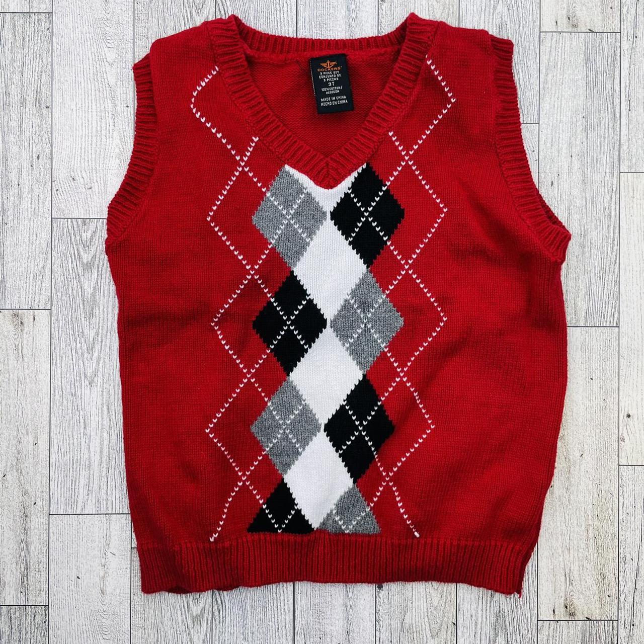 Dockers argyle outlet sweater