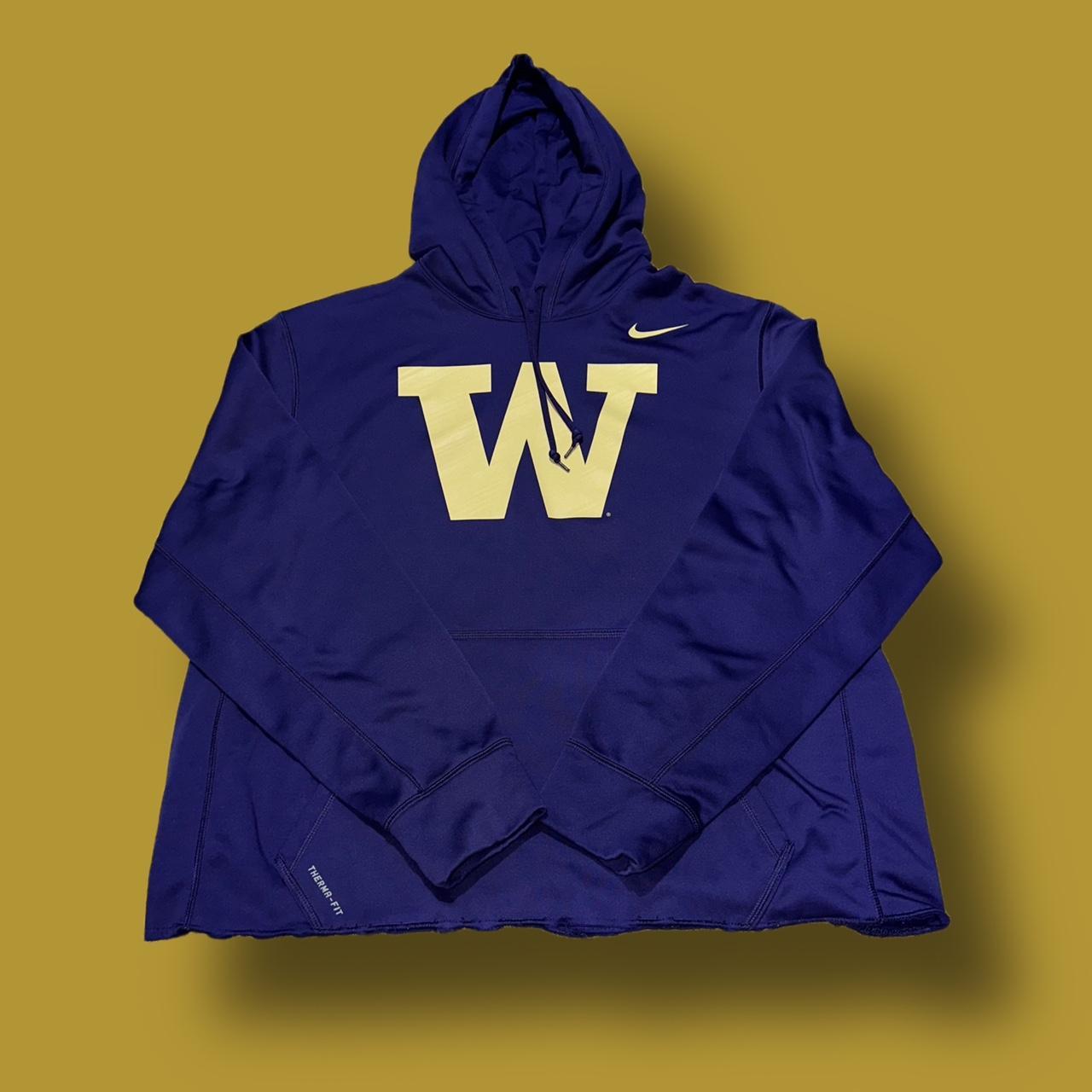 Washington Huskies Hoodie BOTTOM IS CUT