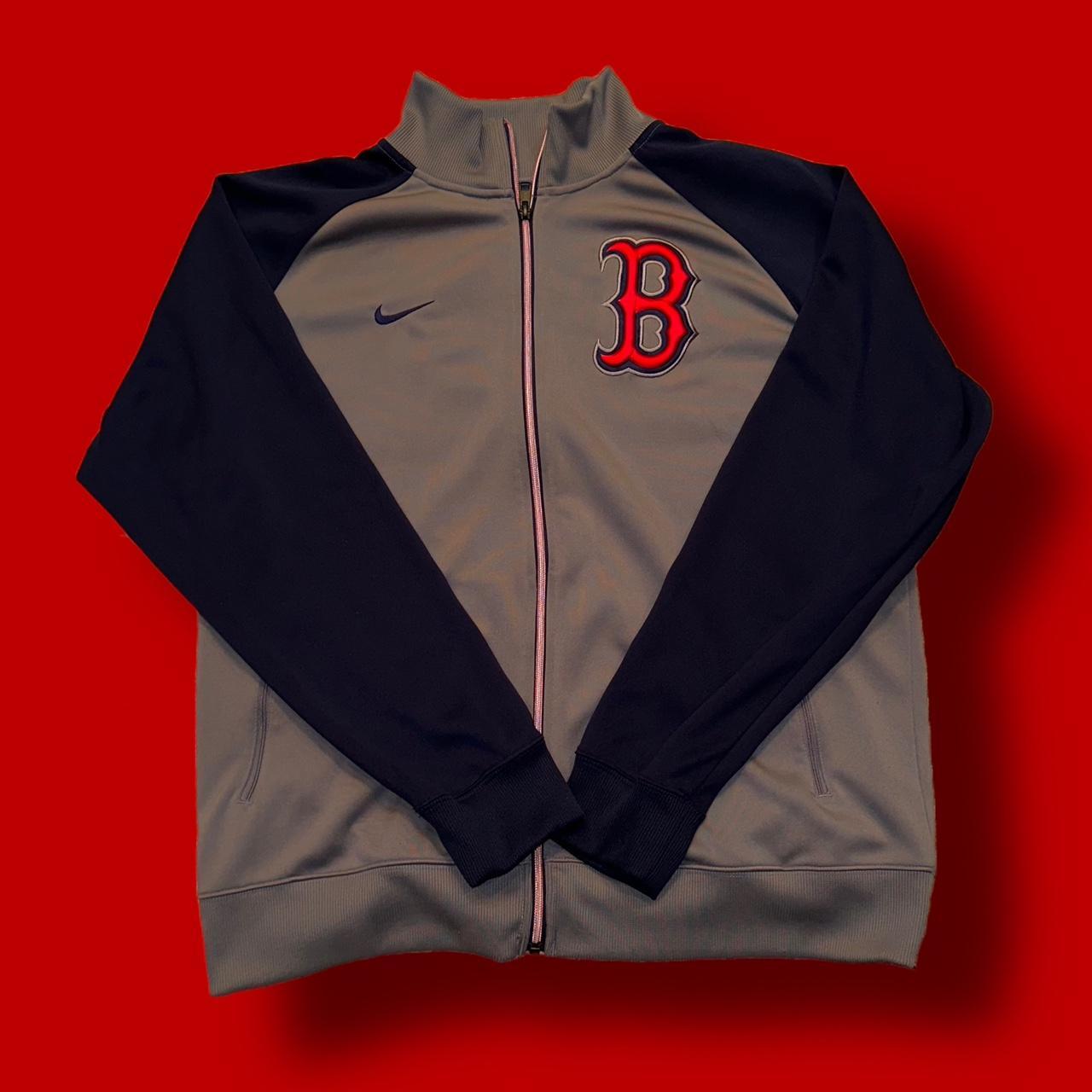 Nike red sox on sale jacket