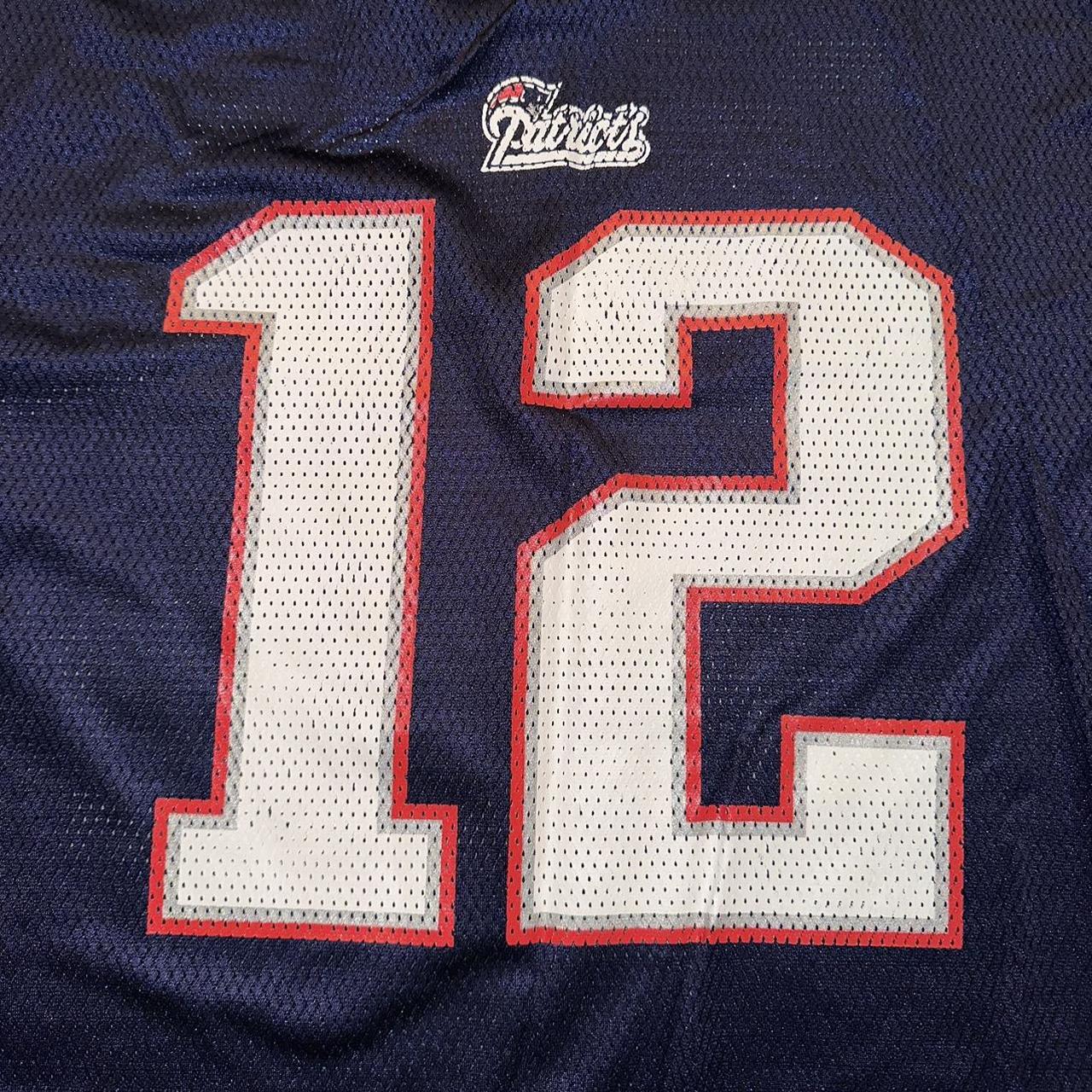 Tom Brady Patriots Jersey, NFL Players Inc., Men's XL - Depop