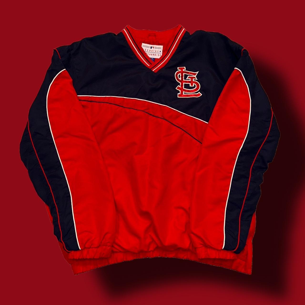 Levis Brand Mlb St Louis Cardinals Pullover Sweatshirt