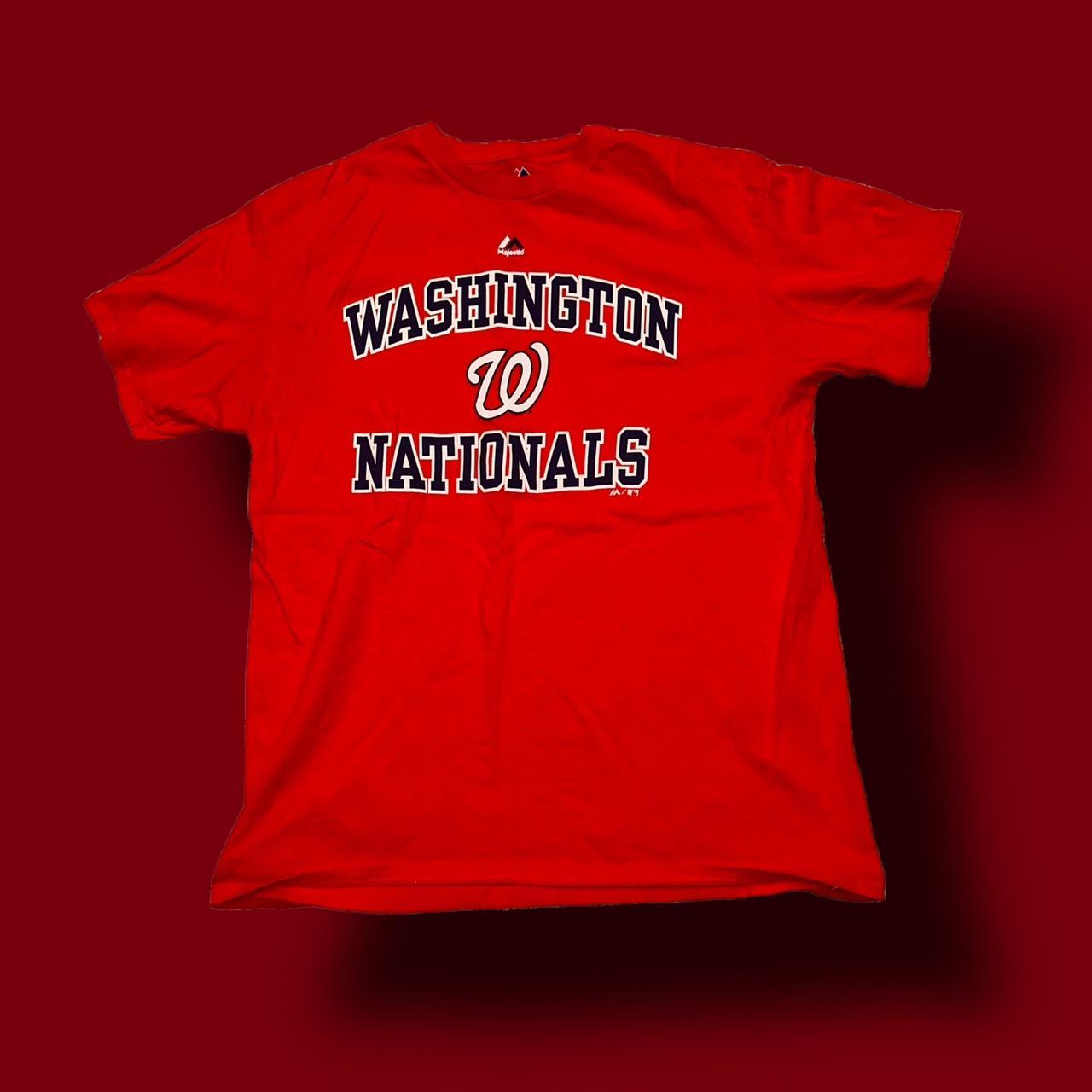 washington nationals tshirt  Washington nationals, Mens tops