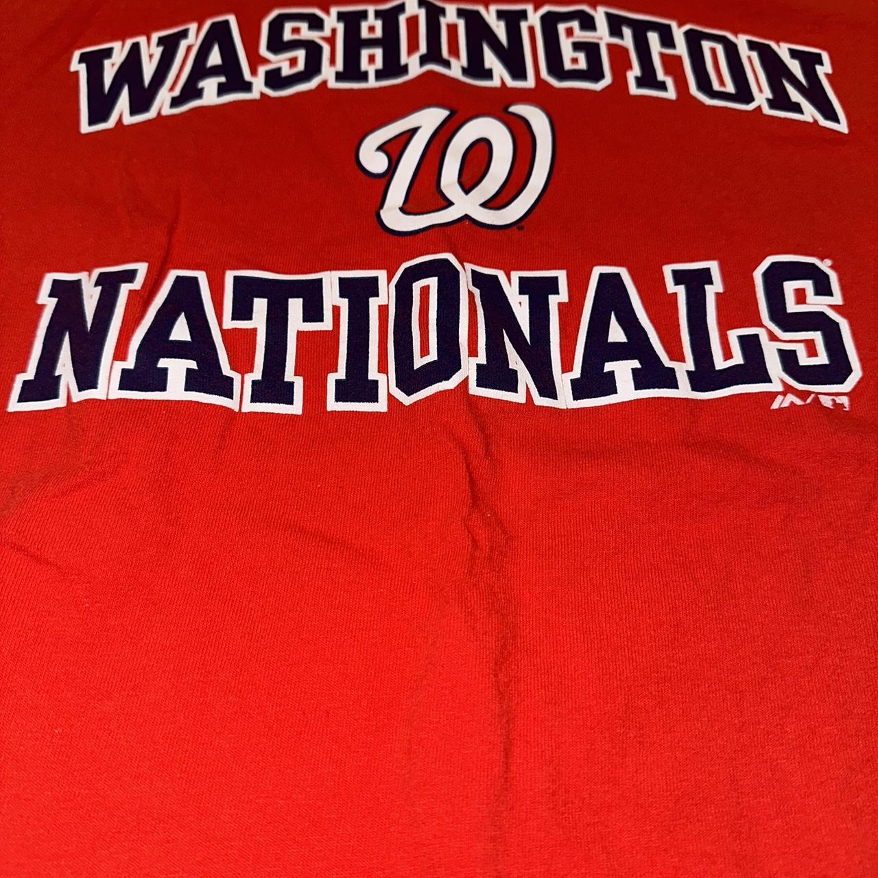 Washington nationals t shirt Size medium Color - Depop