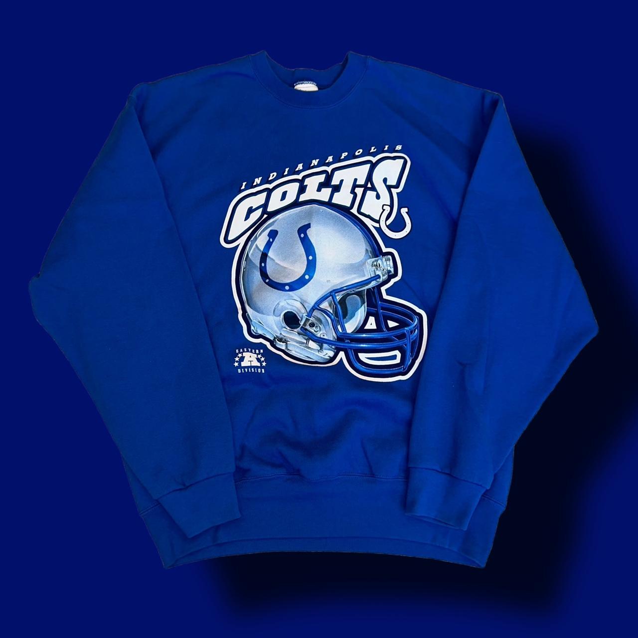 Indianapolis Colts Marvel Sweatshirt Men's Gray Used XL - Locker Room Direct