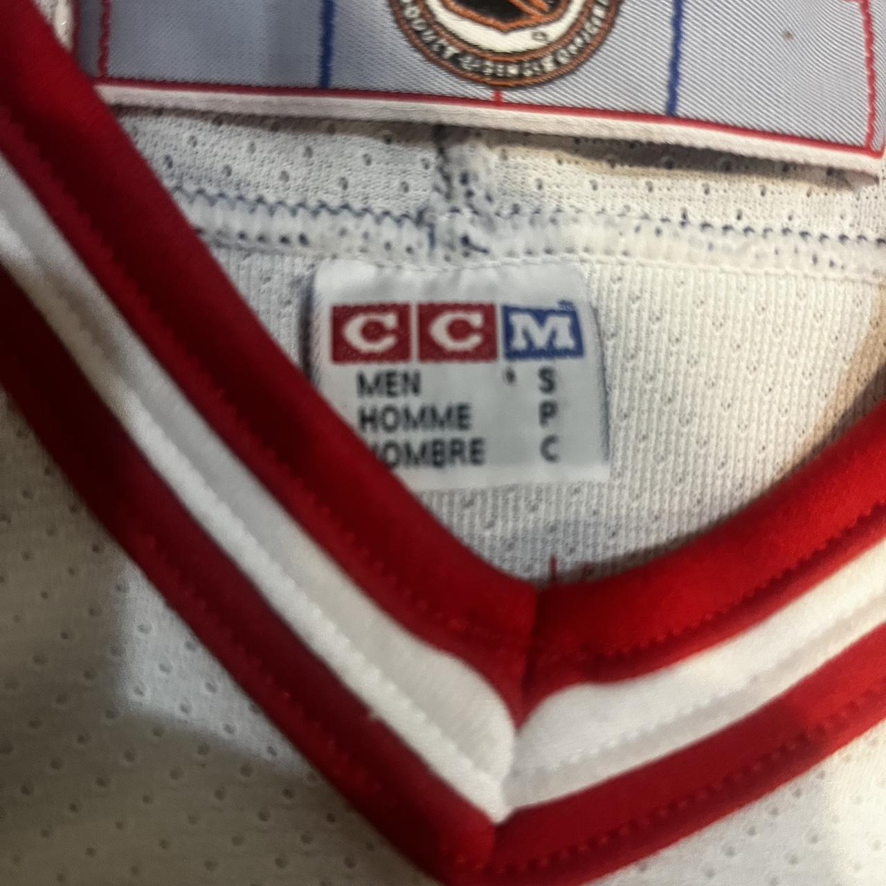 CCM New York Rangers Goalie All Over Print Jersey - Depop
