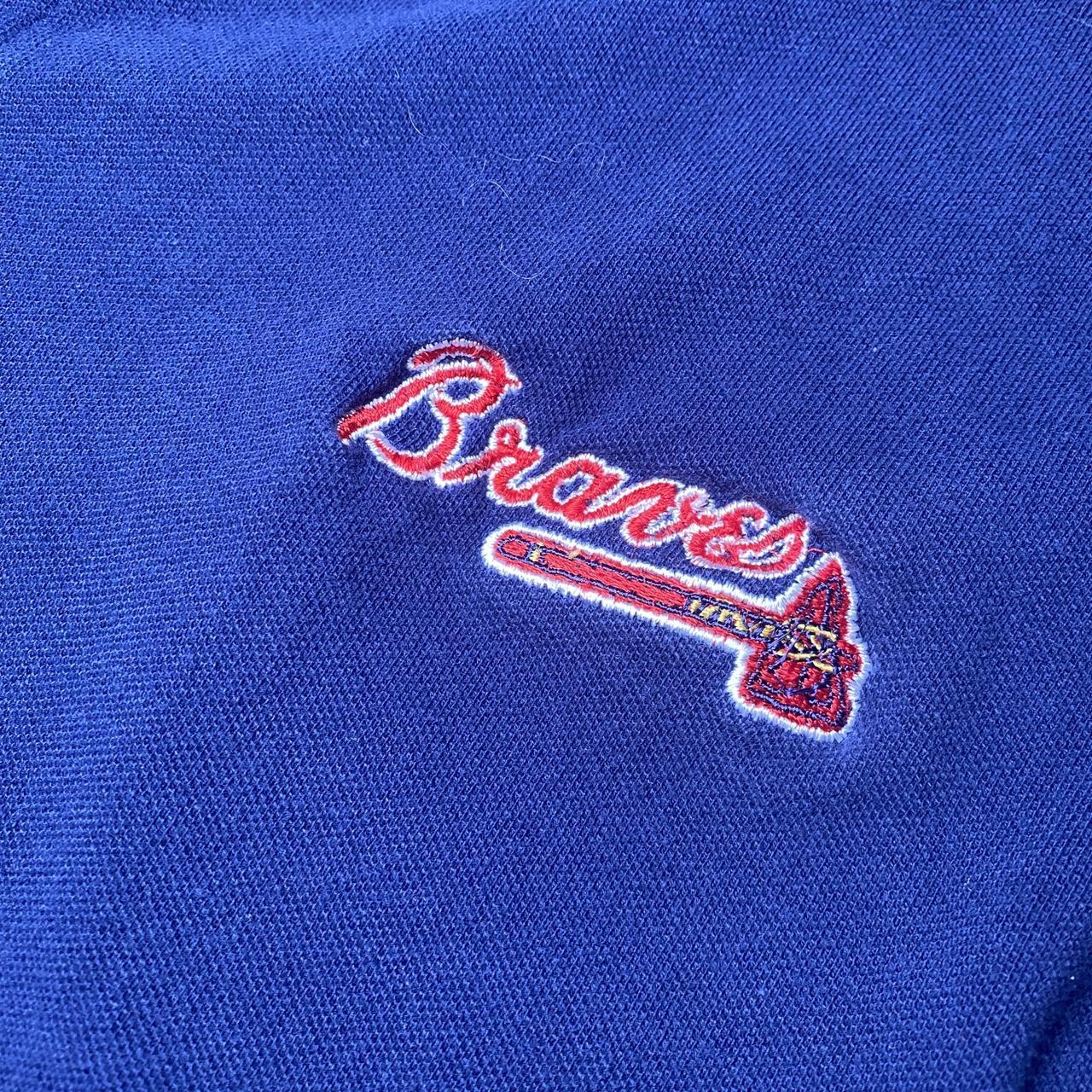 Vintage Atlanta Braves polo shirt #vintage #braves - Depop