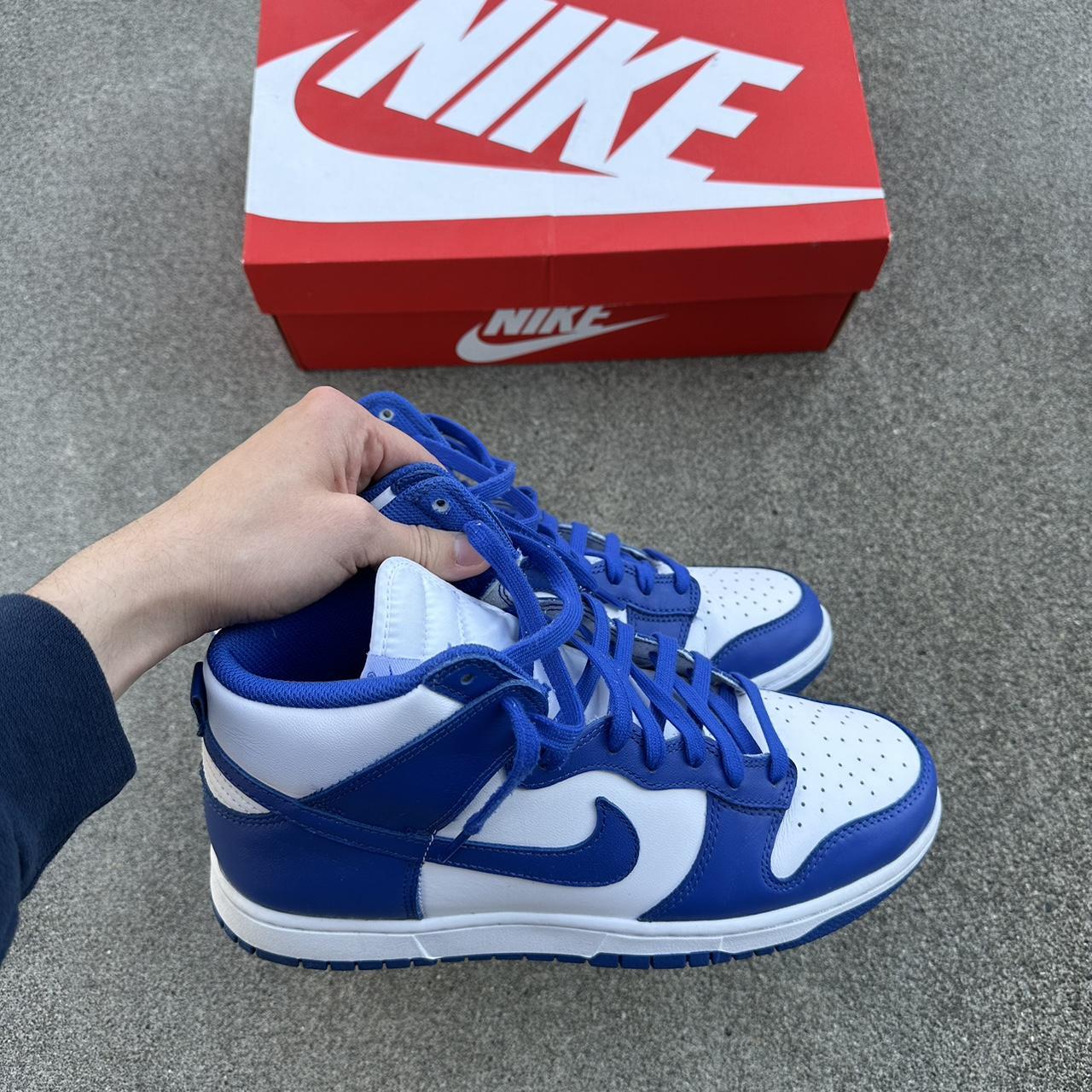 nike dunk high game royal blue